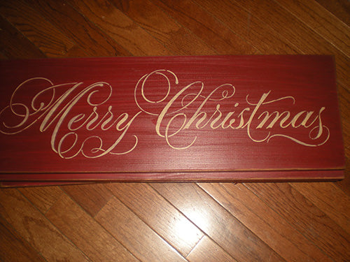 Merry Christmas Sign - Sign, Display