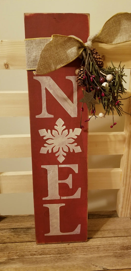 Noel Sign | Great - Great, Vertical