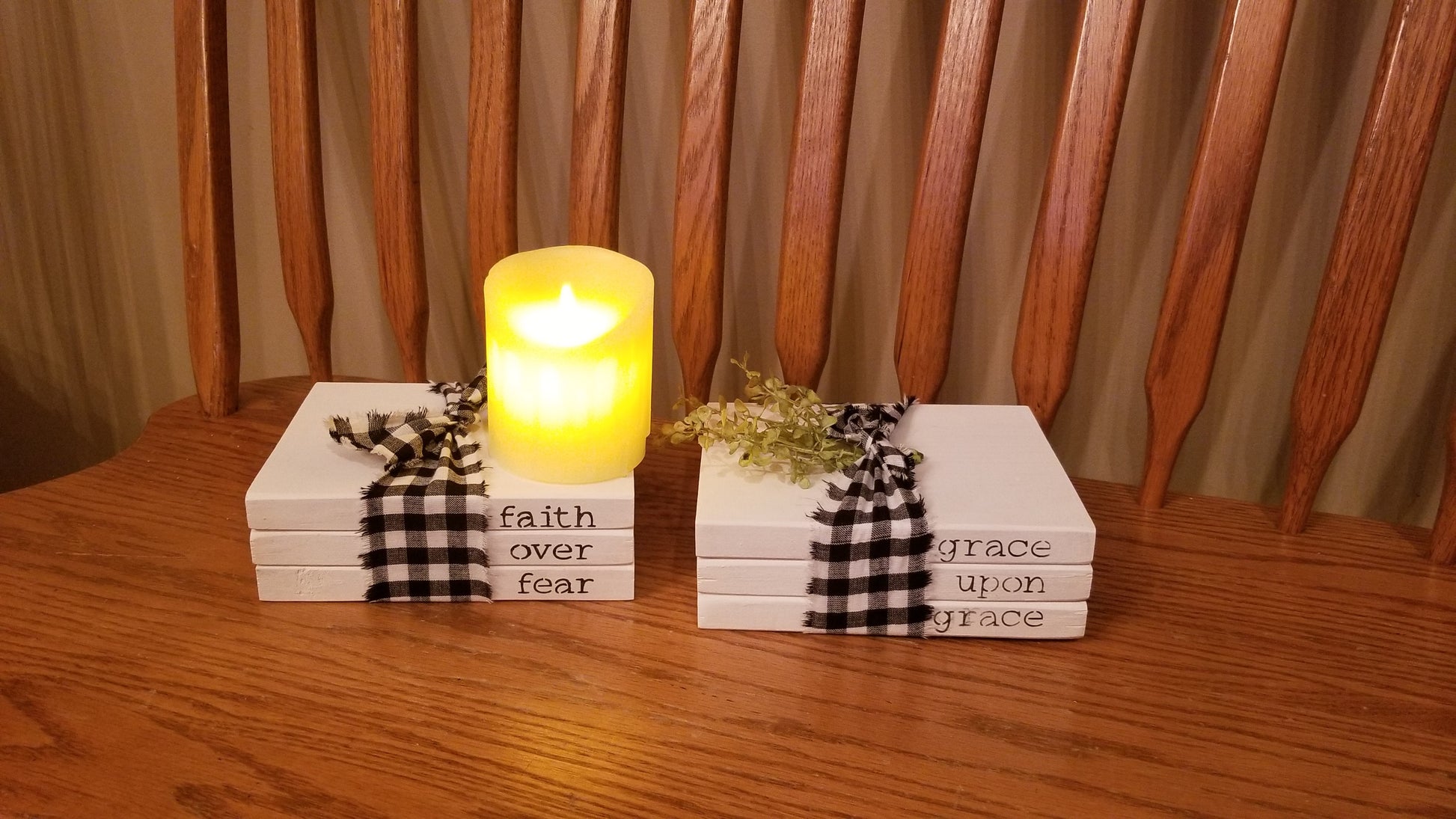 3 Stack of Faux Books - Book, White
