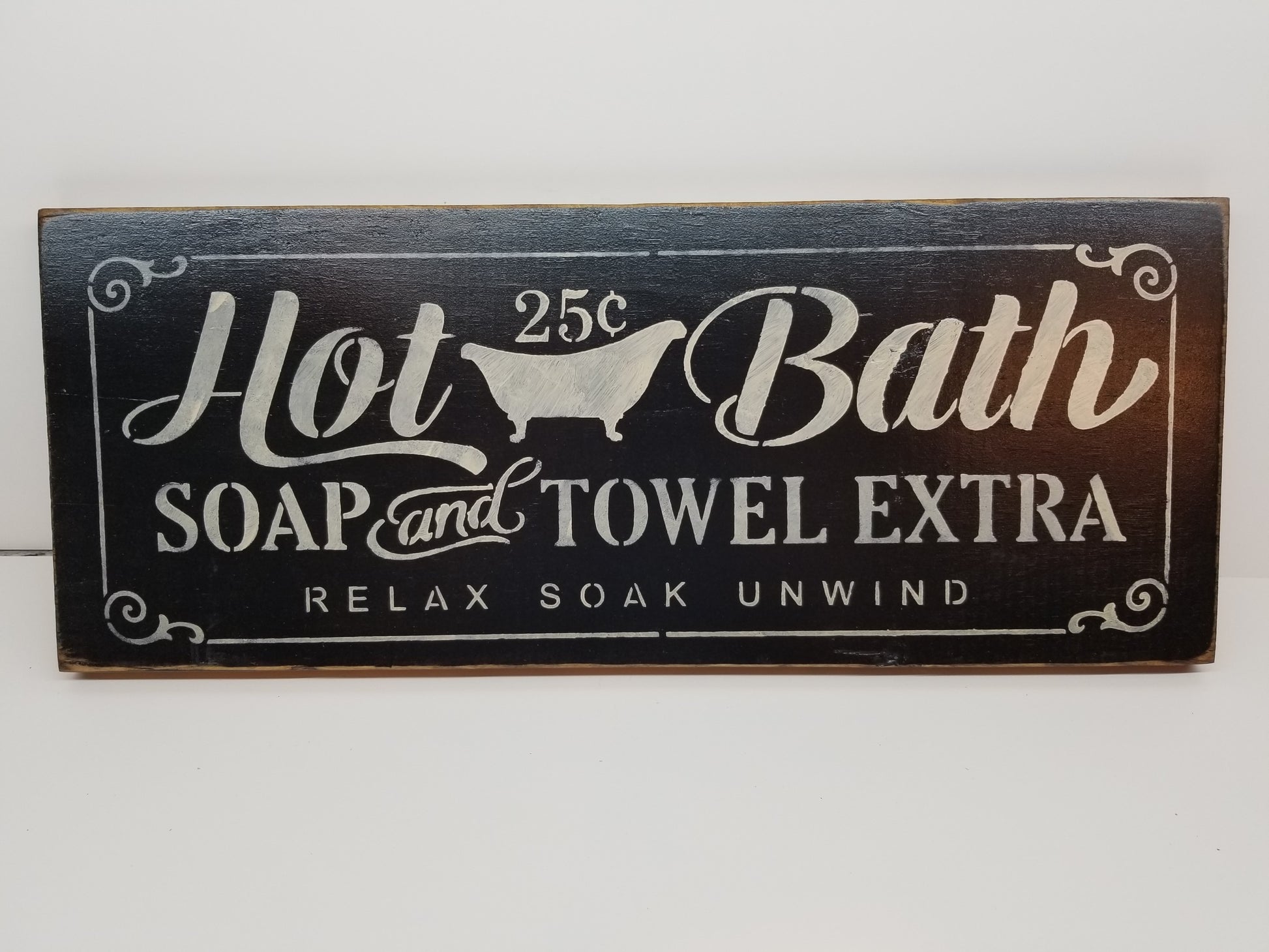 Handmade Hot Bath Sign - Sign, Soap