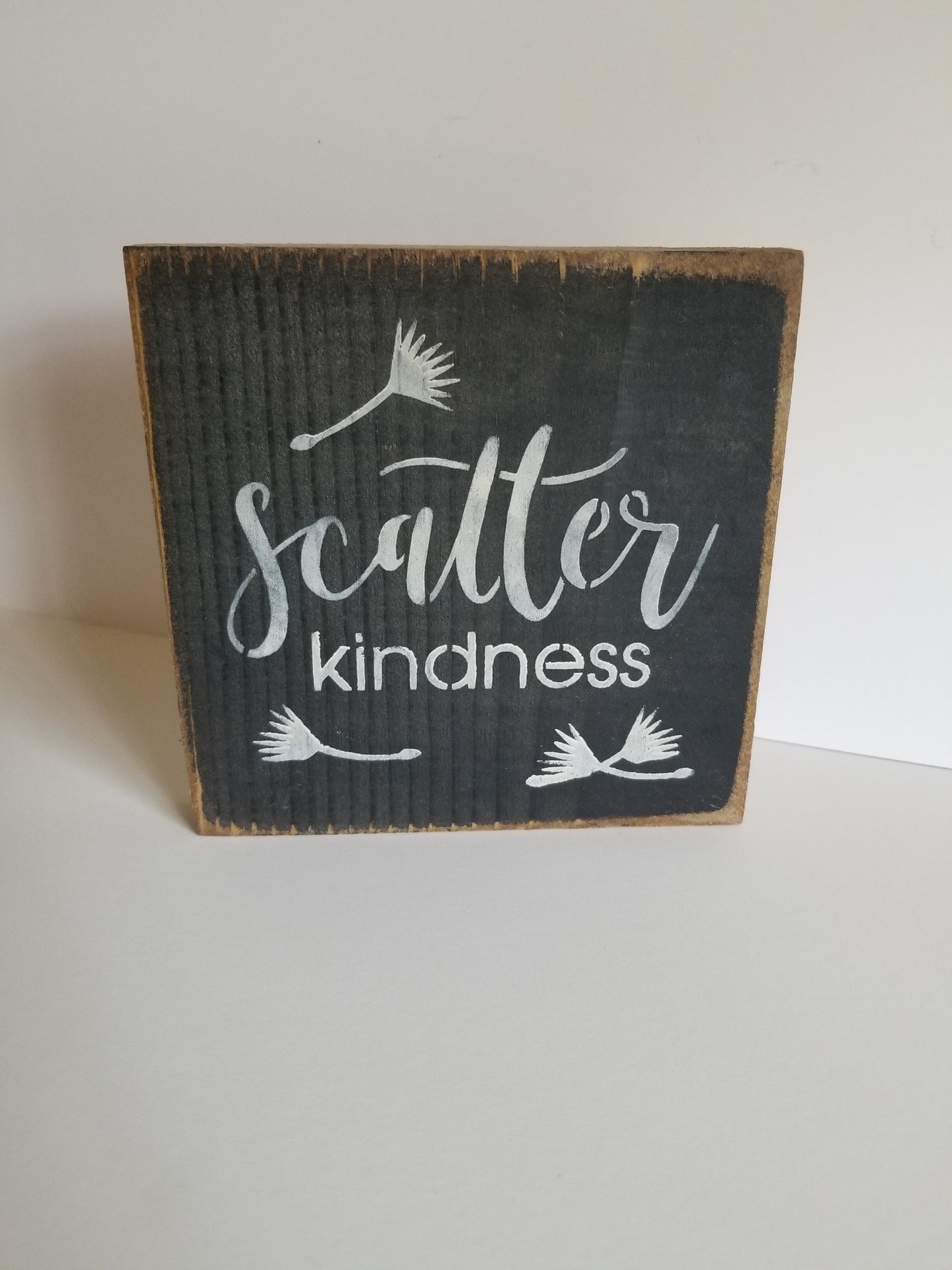 Primitive Hand Painted Scatter Kindness Sign - Sign, Small