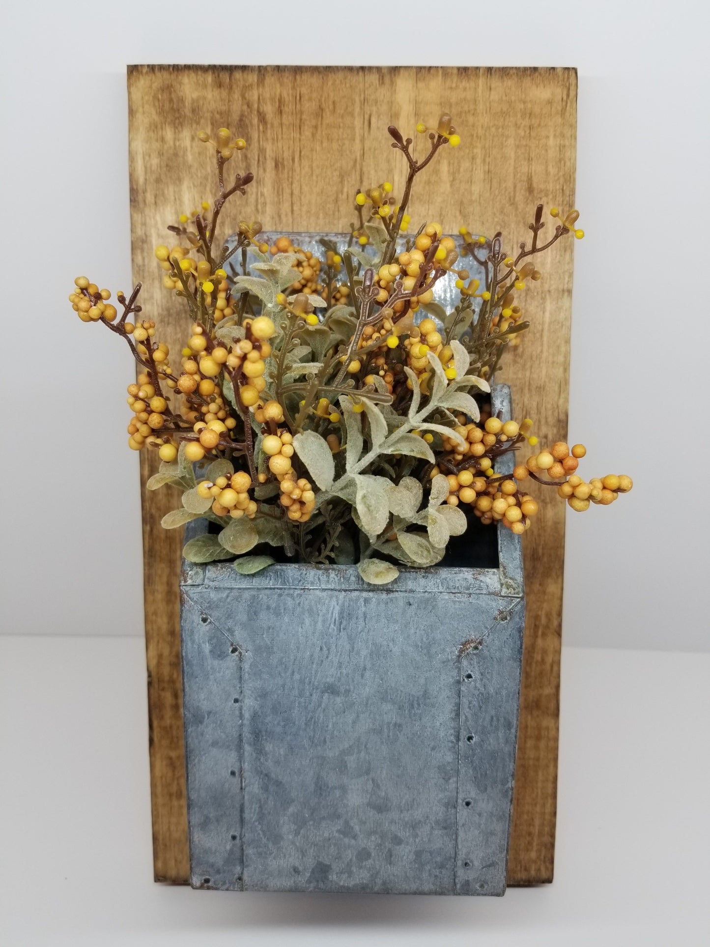 Metal Flower Box Board - Flower, Box
