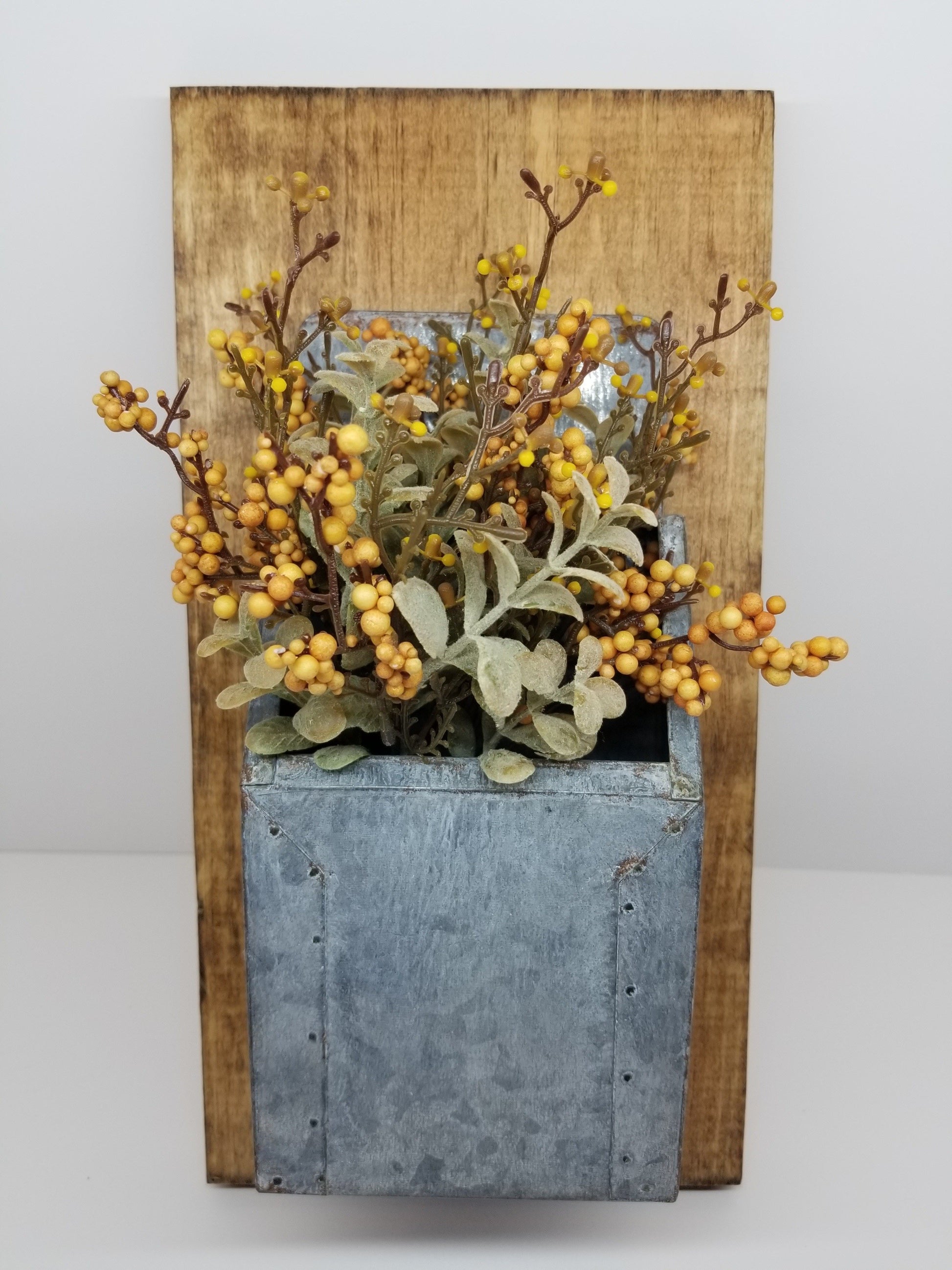 Metal Flower Box Board - Flower, Box