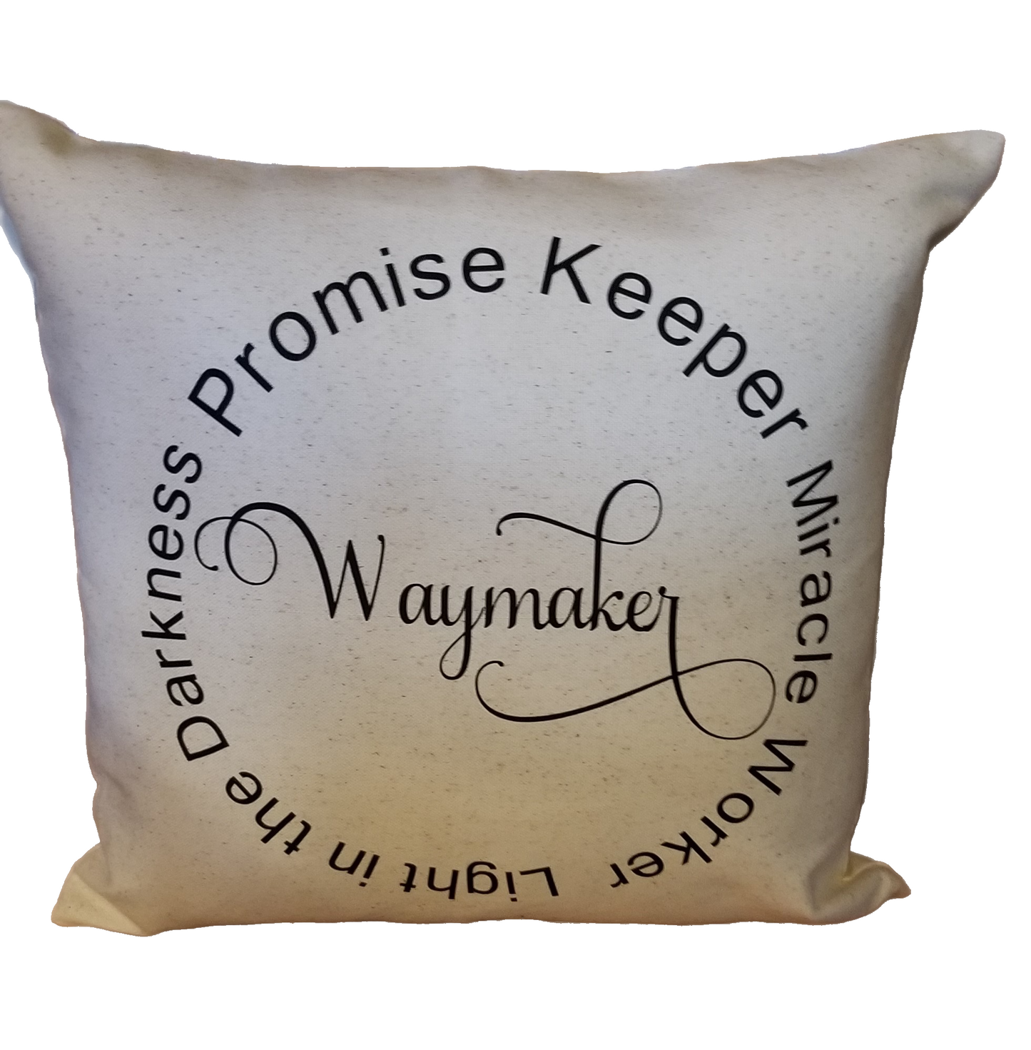 Waymaker Pillow - Pillow, Canvas
