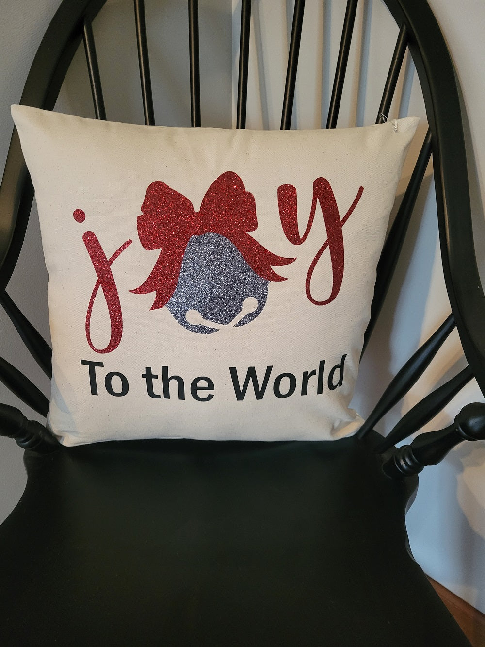 Joy to the World Pillow - Pillow, Canvas