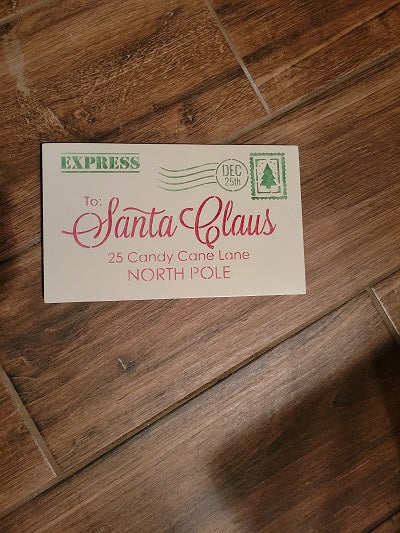 Santa Letter Sign | Handmade - Handmade, Sign