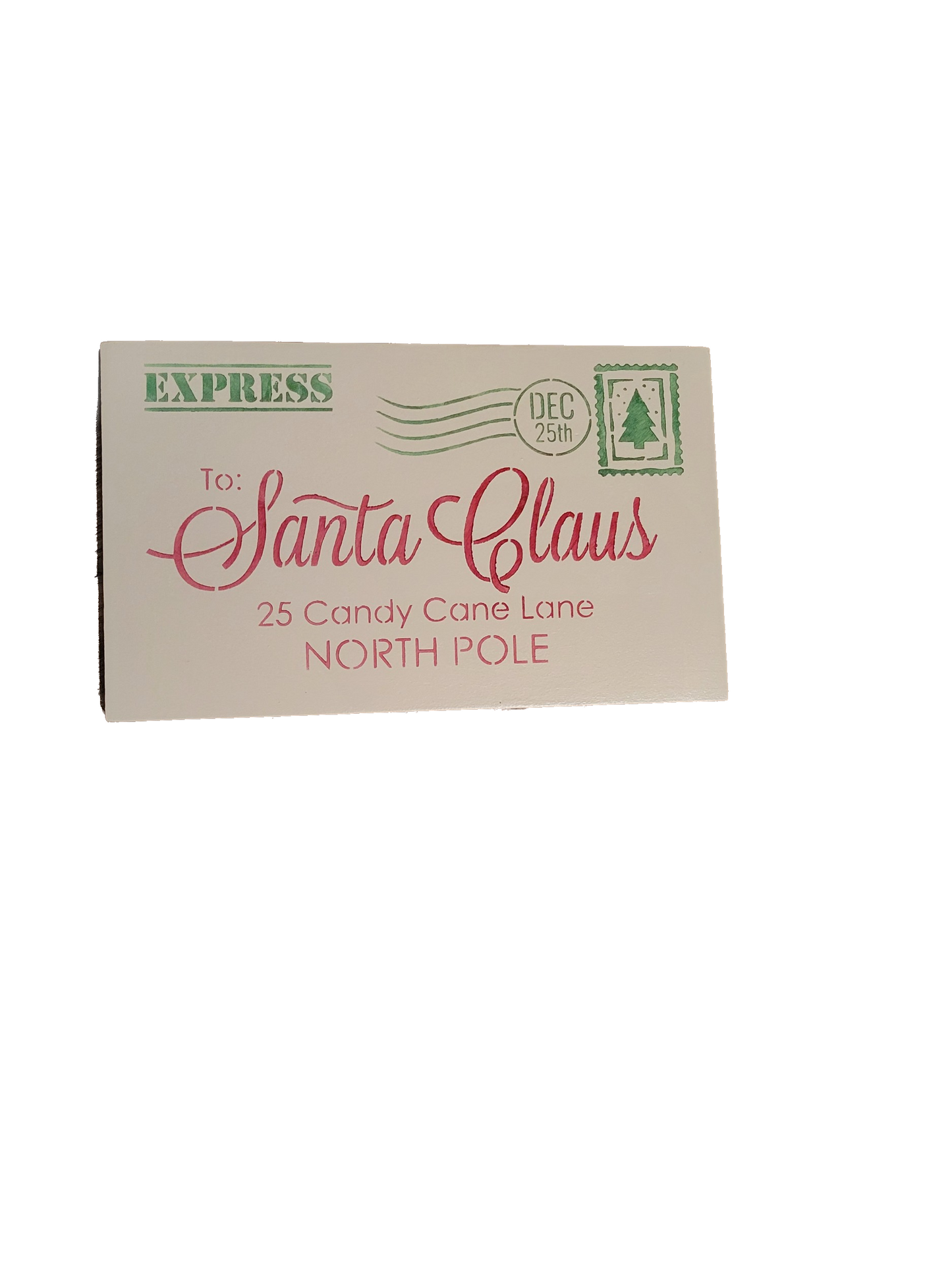 Santa Letter Sign | Handmade - Handmade, Sign