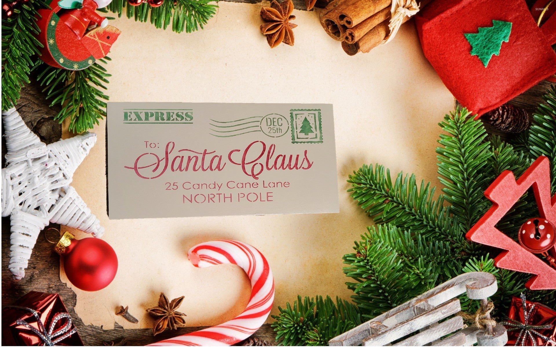 Santa Letter Sign | Handmade - Handmade, Sign
