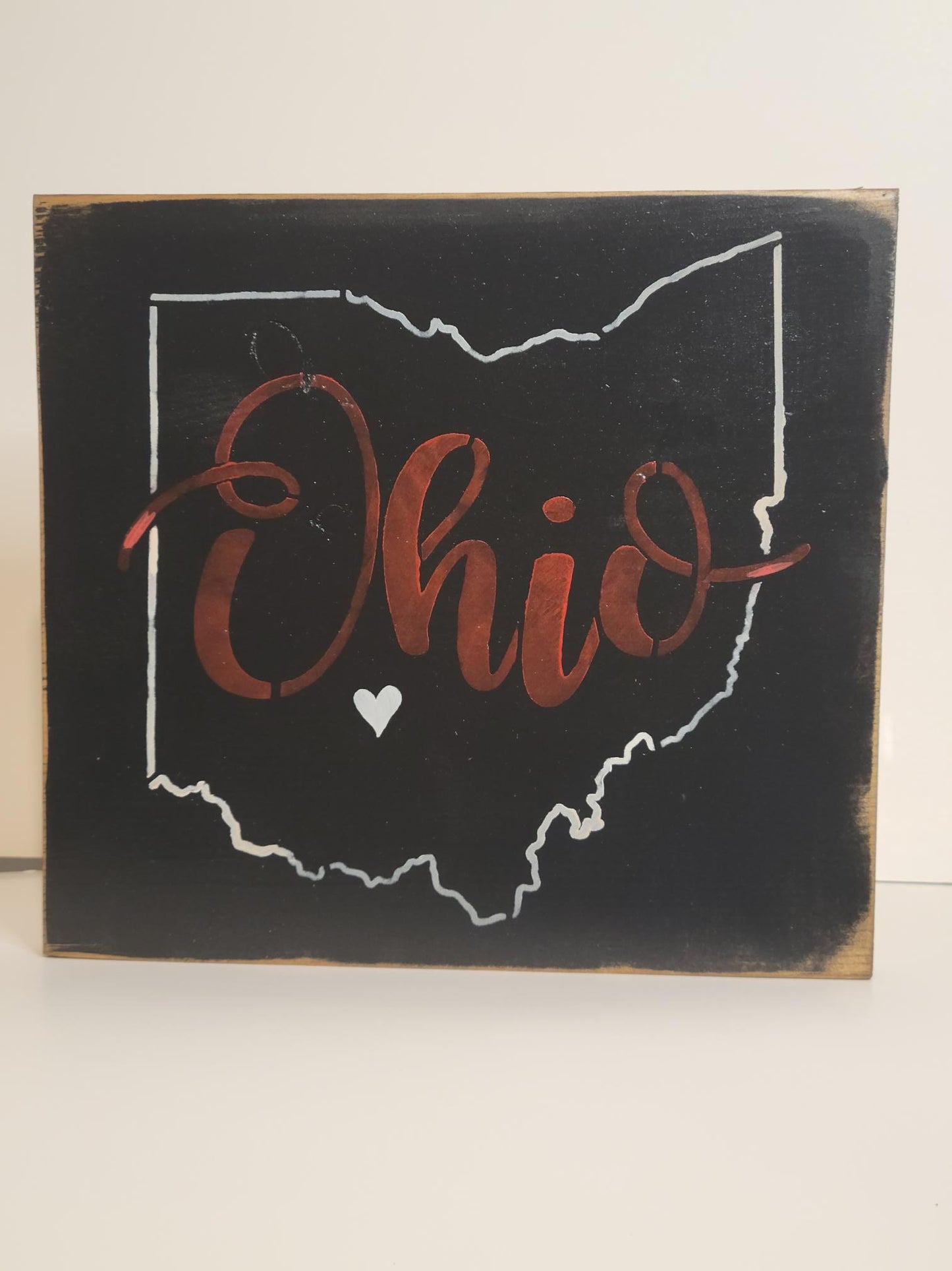 Rustic Wood Ohio Sign - Wood, Sign