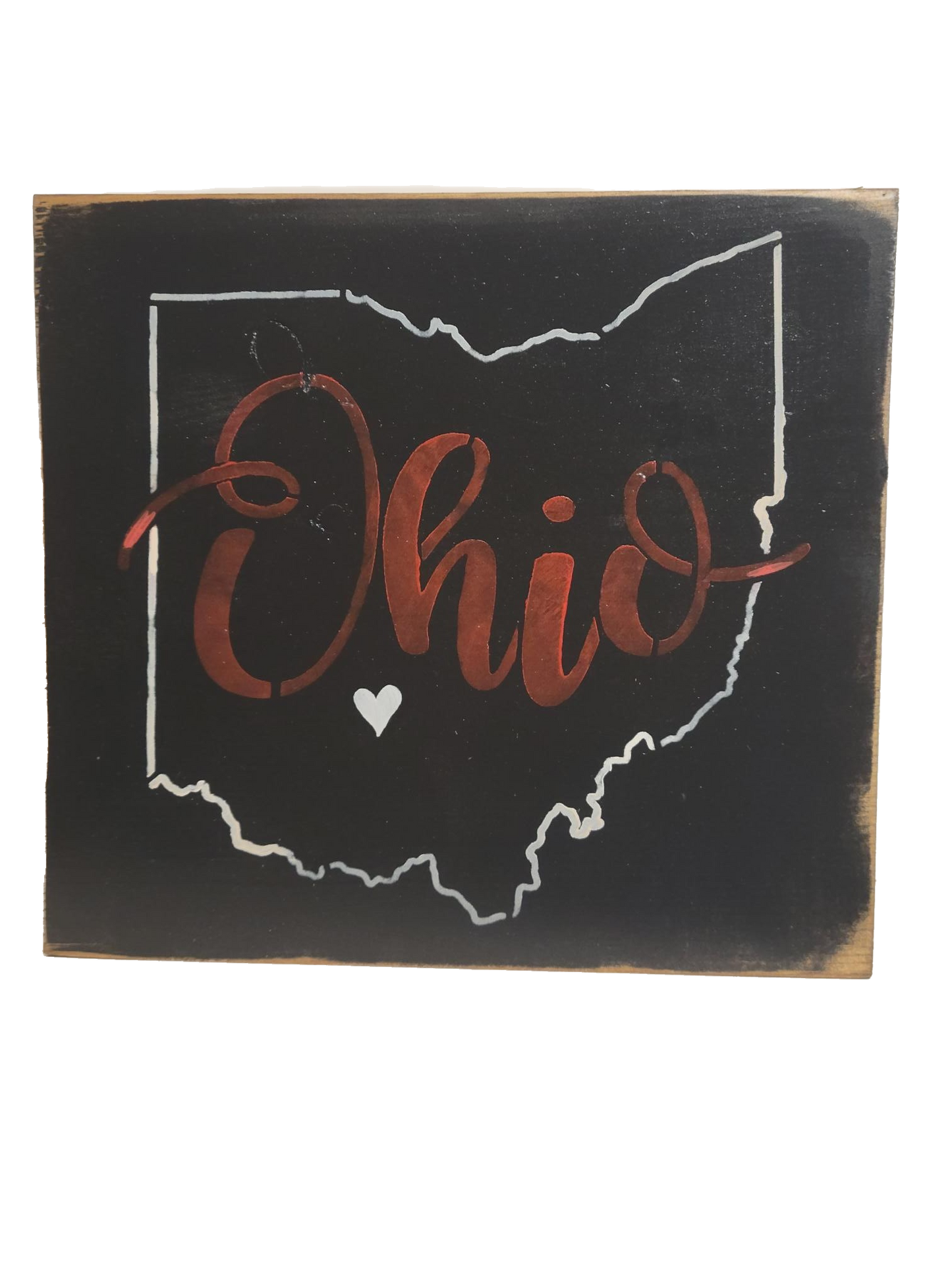 Rustic Wood Ohio Sign - Wood, Sign