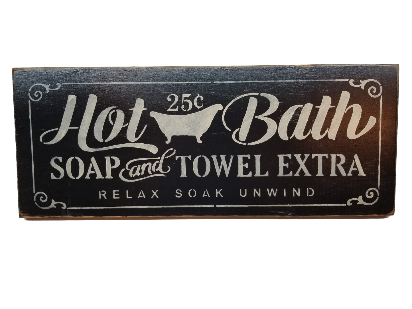 Handmade Hot Bath Sign - Sign, Soap