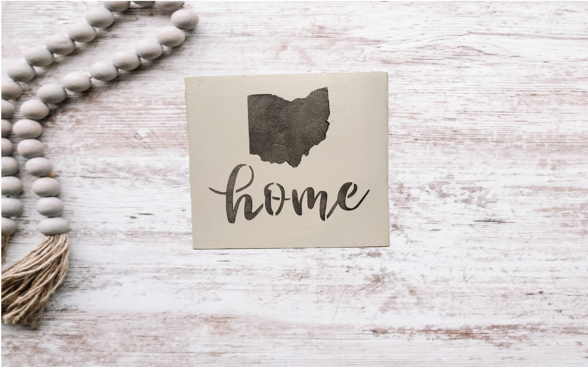 Ohio Home Mini Sign - Home, Little
