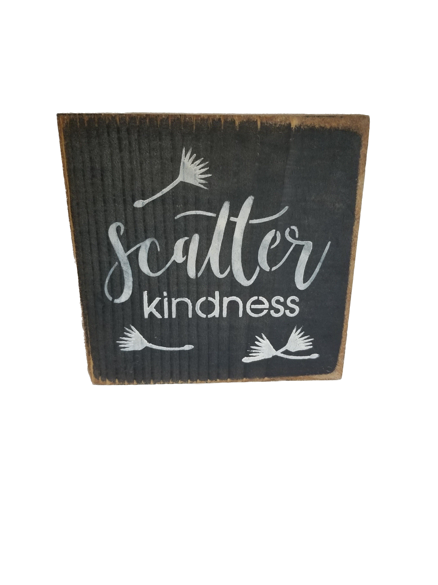 Primitive Hand Painted Scatter Kindness Sign - Sign, Small