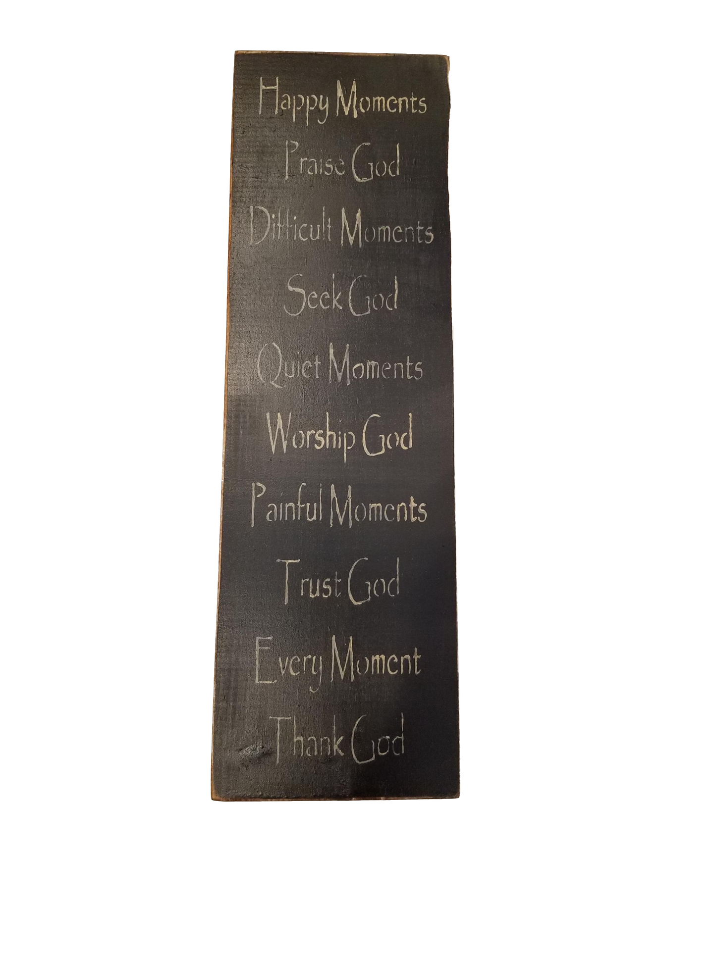 Happy Moments Sign - Moment, Wood