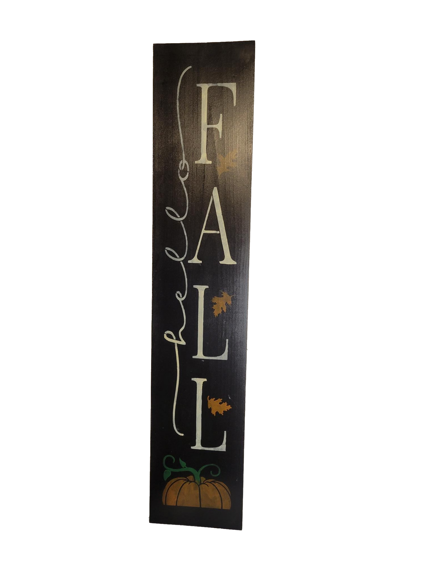 Hello Fall Vertical Sign - Sign, Handmade