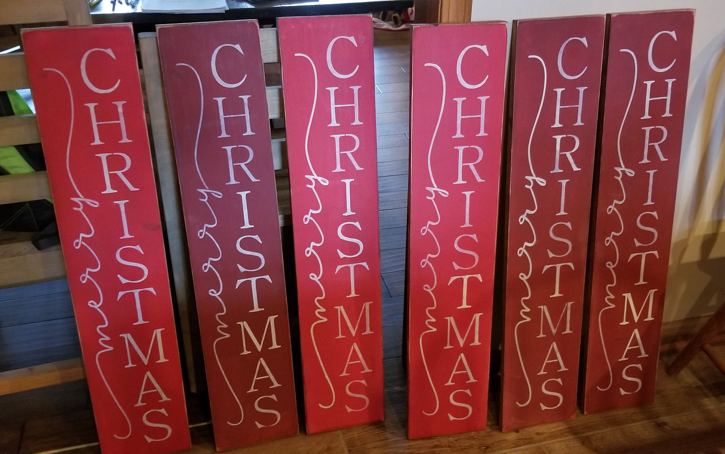 Vertical Merry Christmas Sign - Vertical, Sign