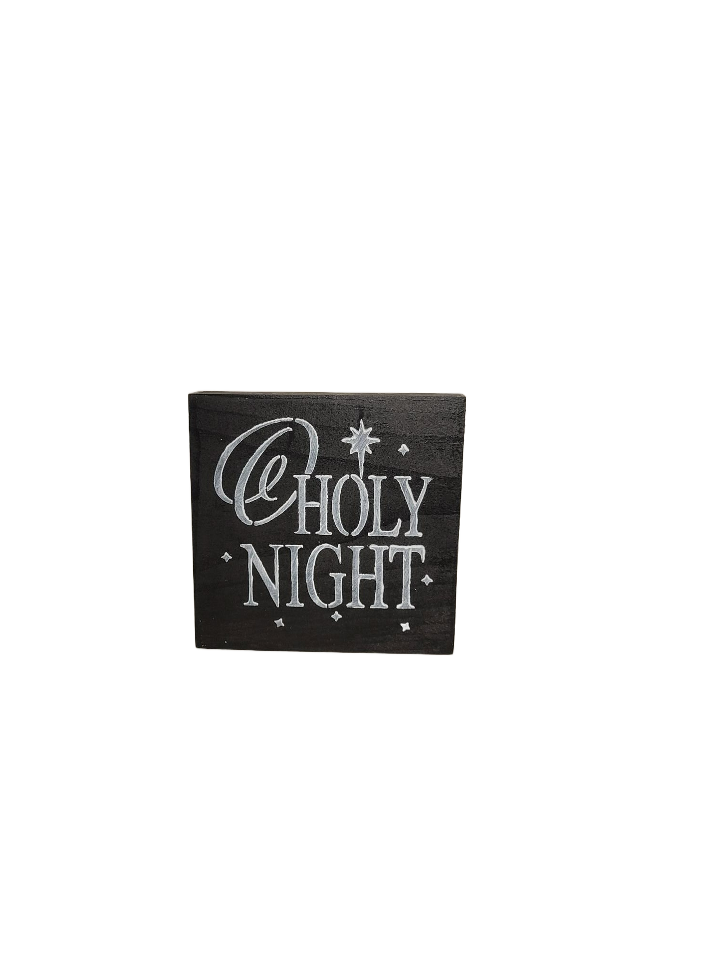 O Holy Night Mini Sign | Handmade - Handmade, Mini
