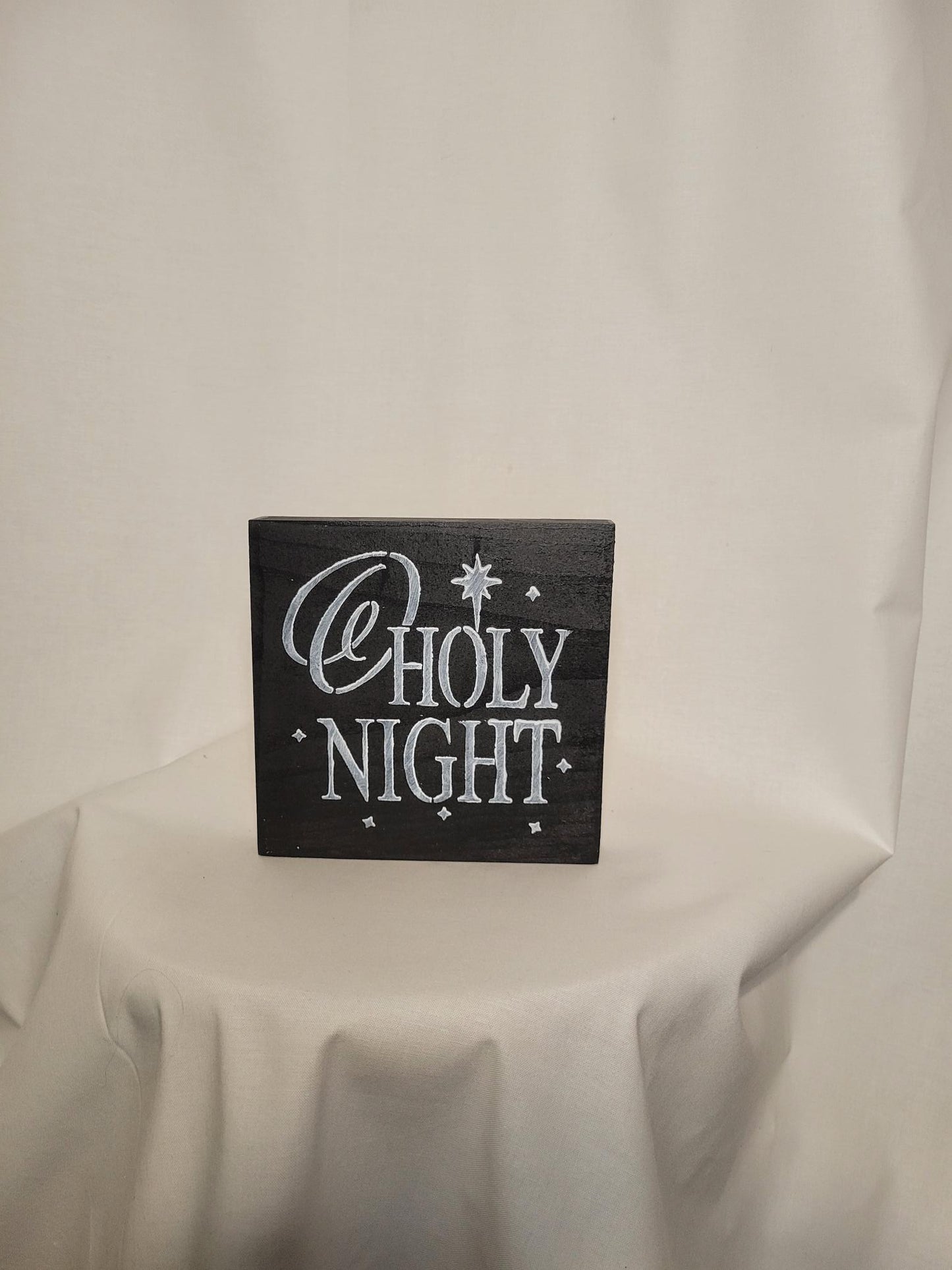 O Holy Night Mini Sign | Handmade - Handmade, Mini
