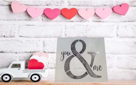 You & Me Sign | Primitive - Primitive, Wood