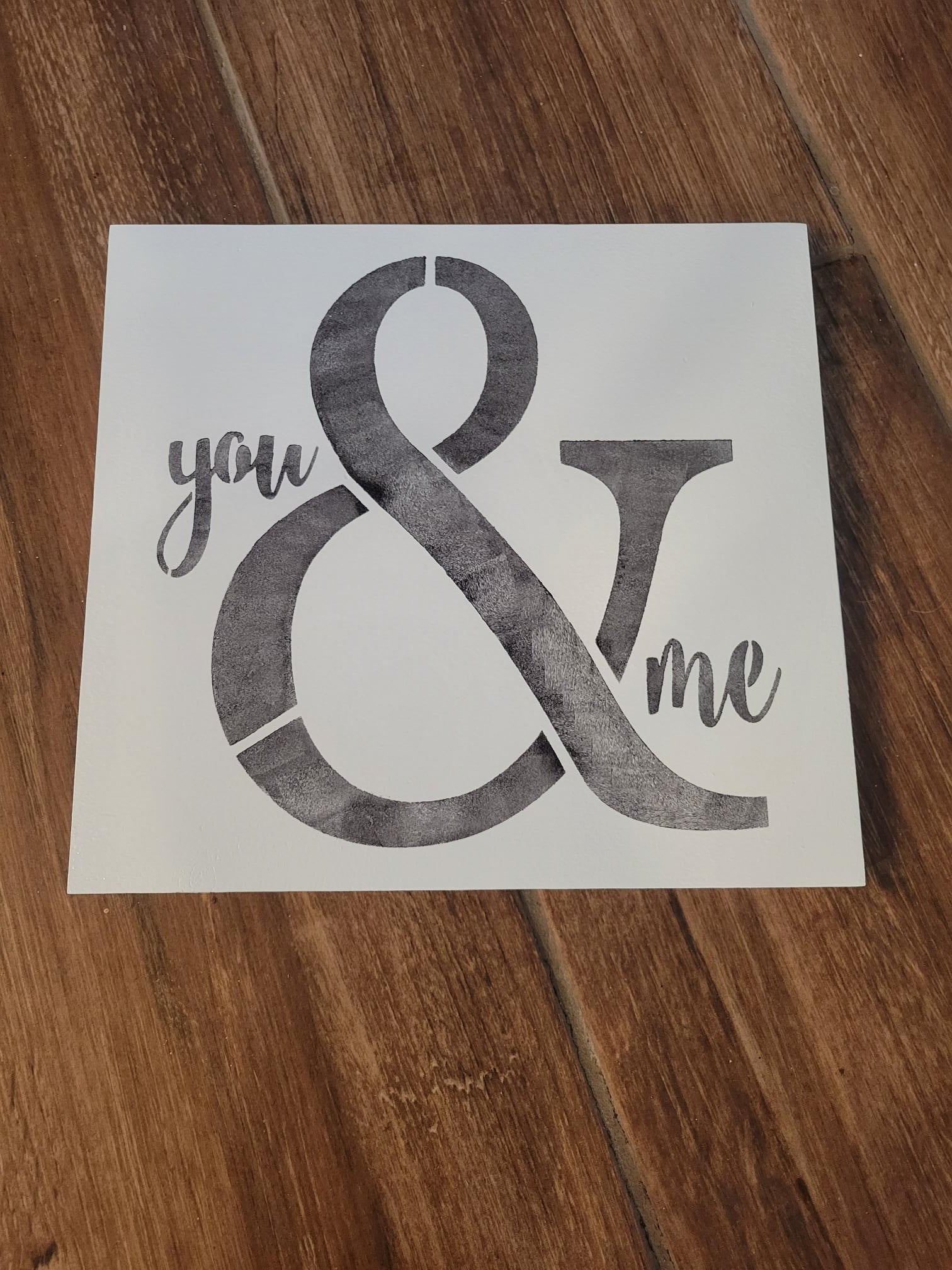 You & Me Sign | Primitive - Primitive, Wood