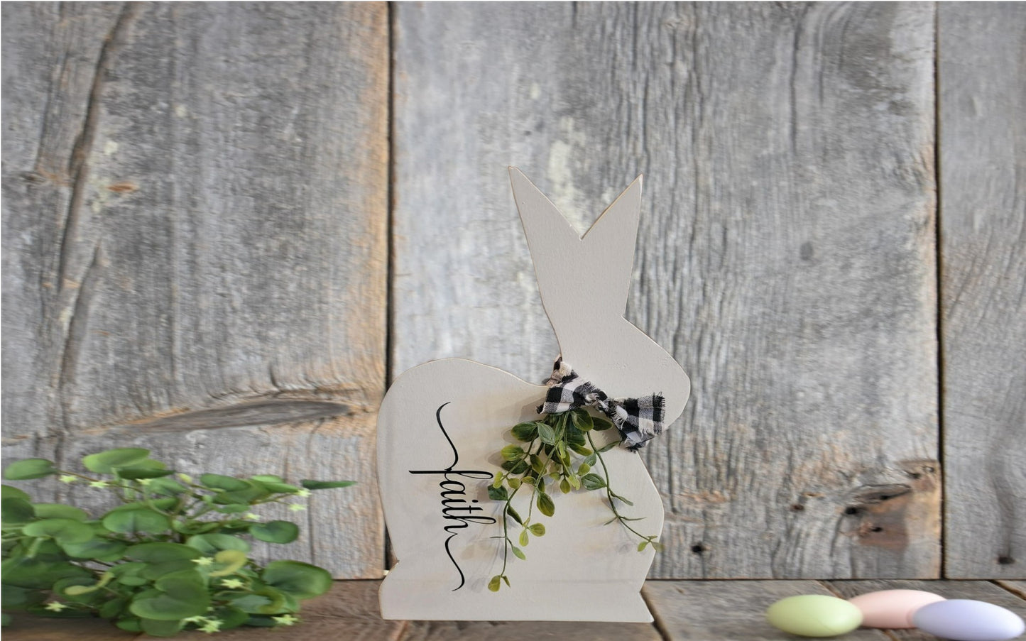 faith Rabbit | Paint - Paint, Wood