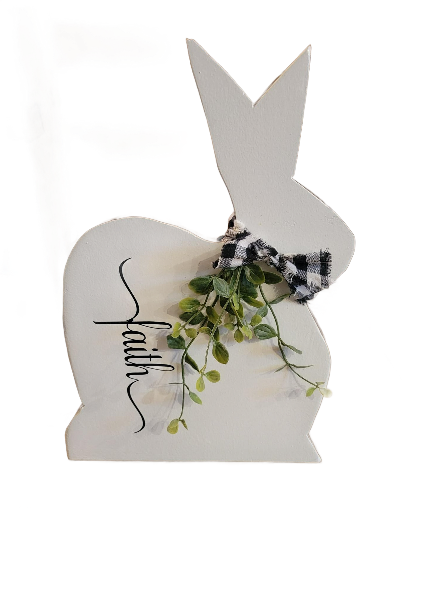 faith Rabbit | Paint - Paint, Wood