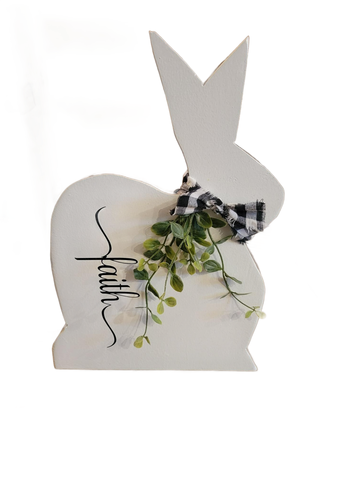 faith Rabbit | Paint - Paint, Wood