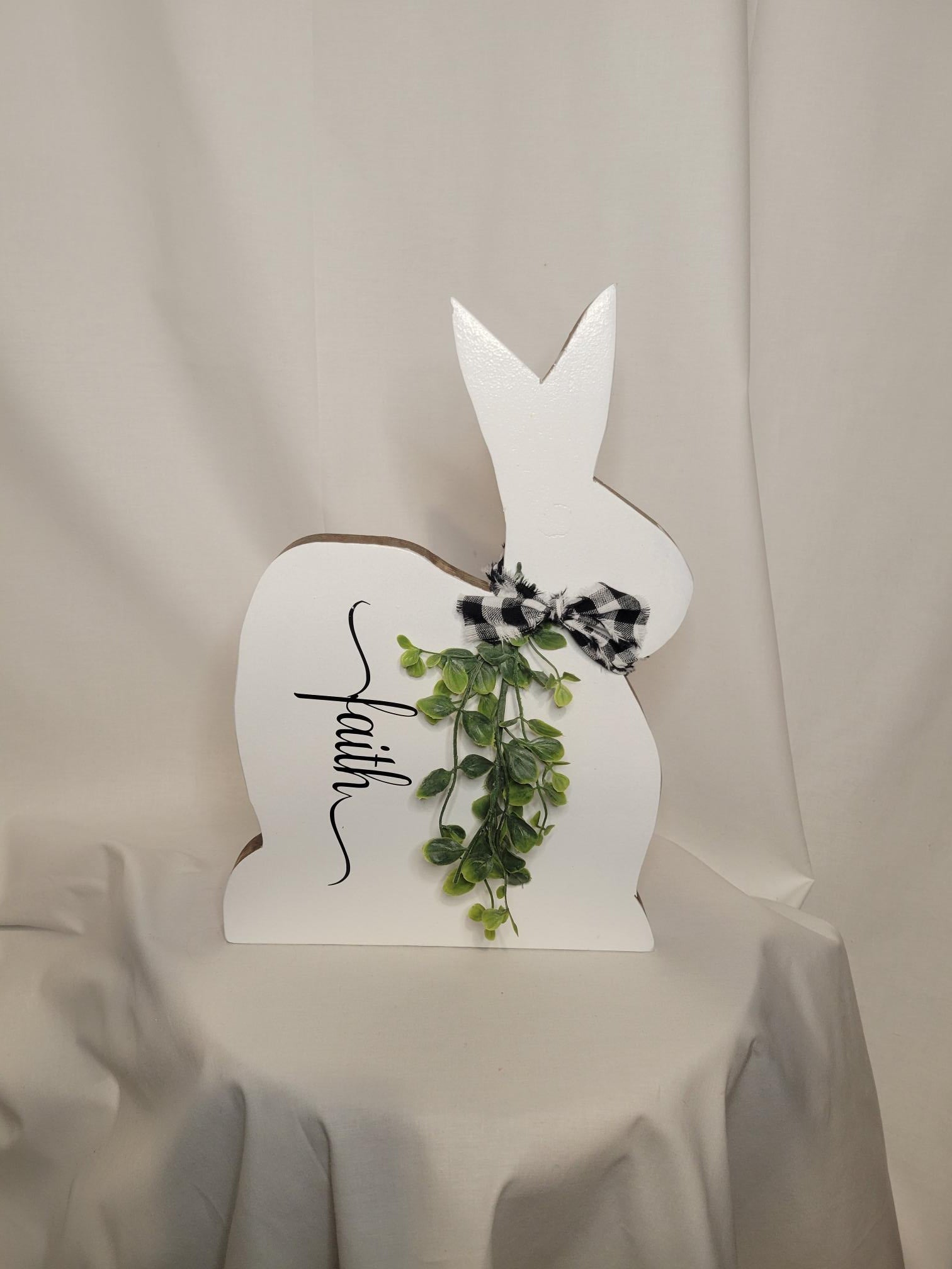 faith Rabbit | Paint - Paint, Wood