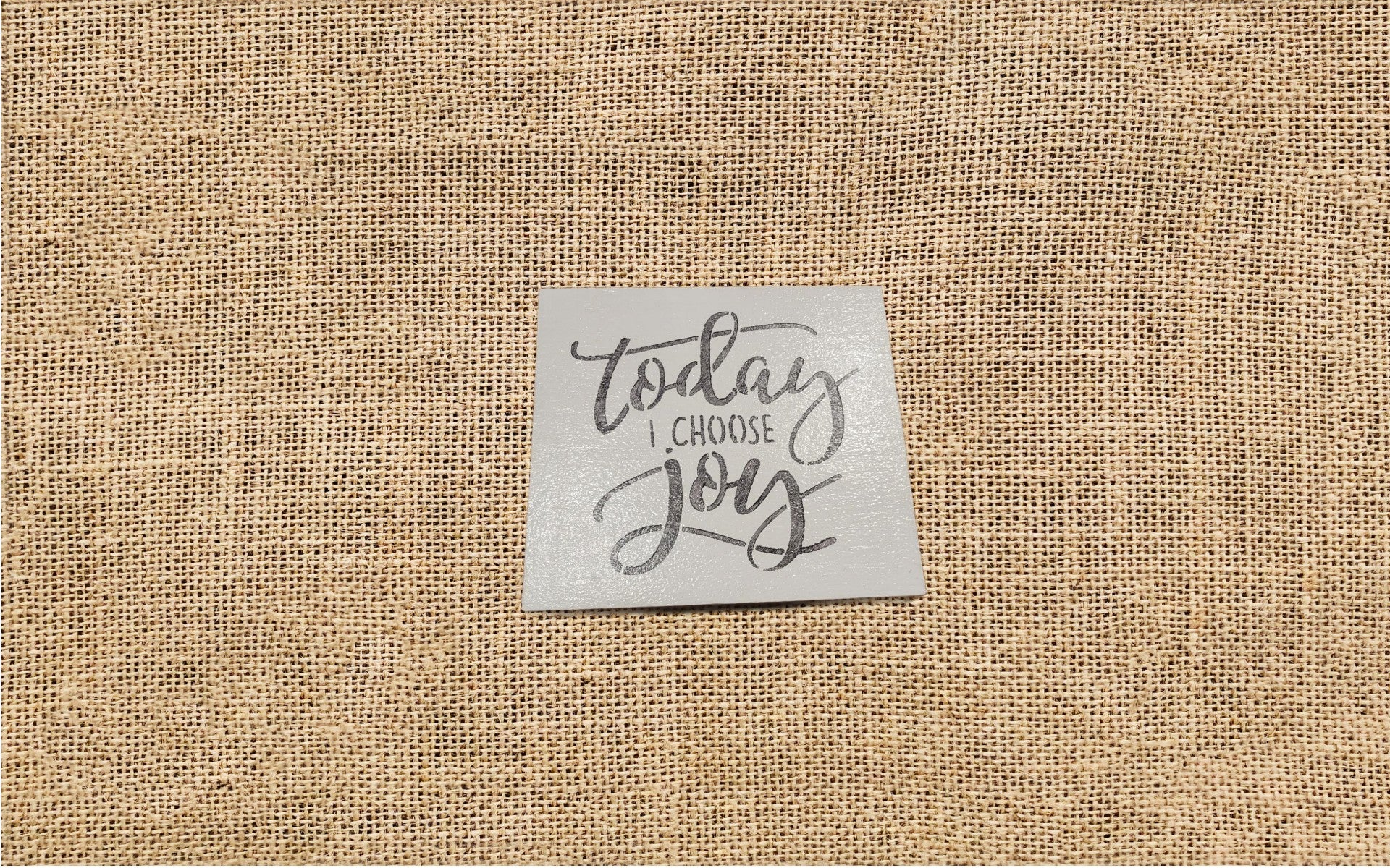Today I choose Joy Mini Sign - Sign, Handmade