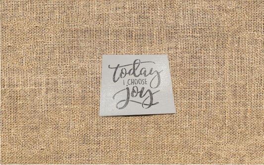 Today I choose Joy Mini Sign - Sign, Handmade