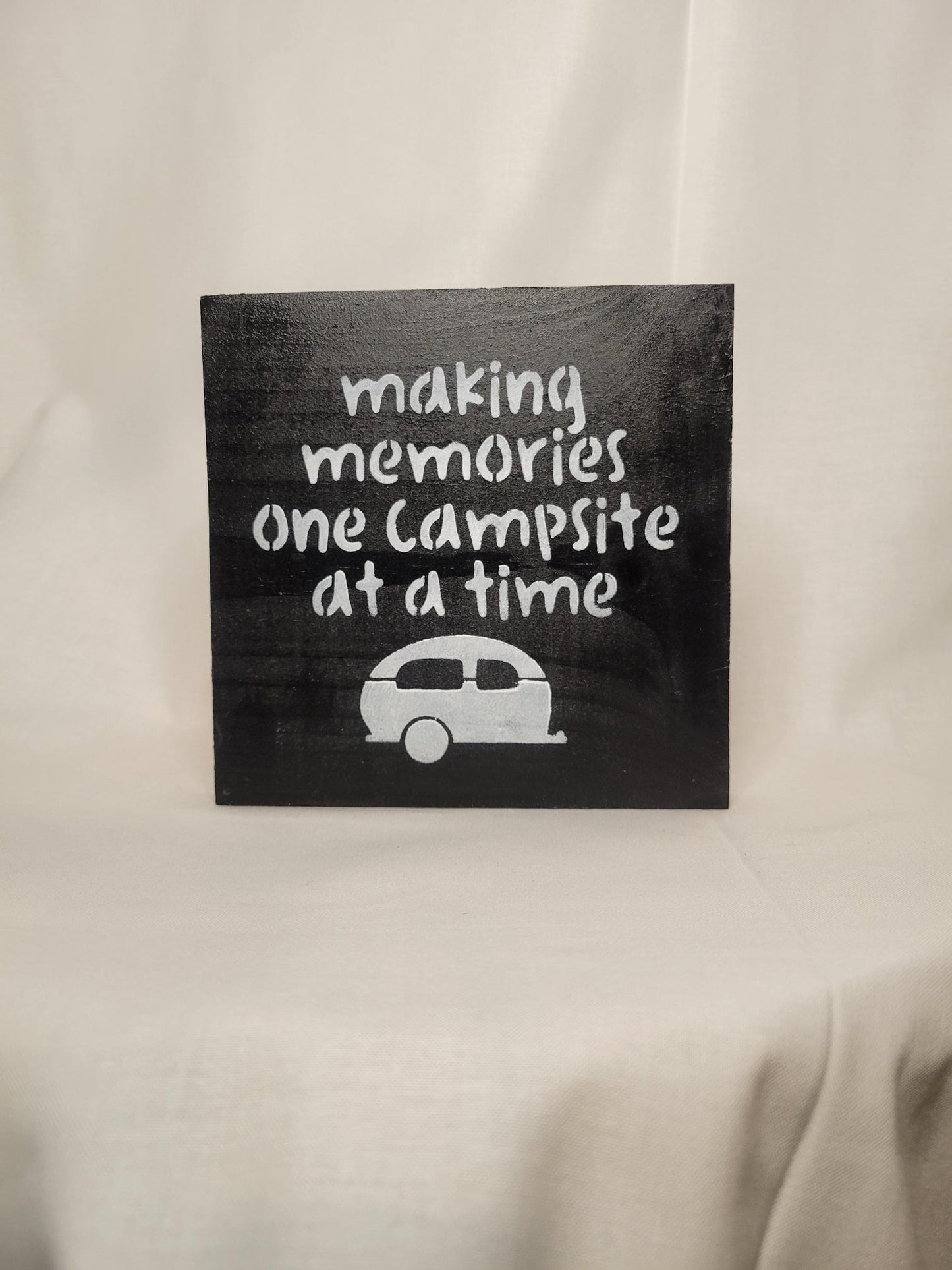Camping Memories Mini Sign | Handmade - Handmade, Sign