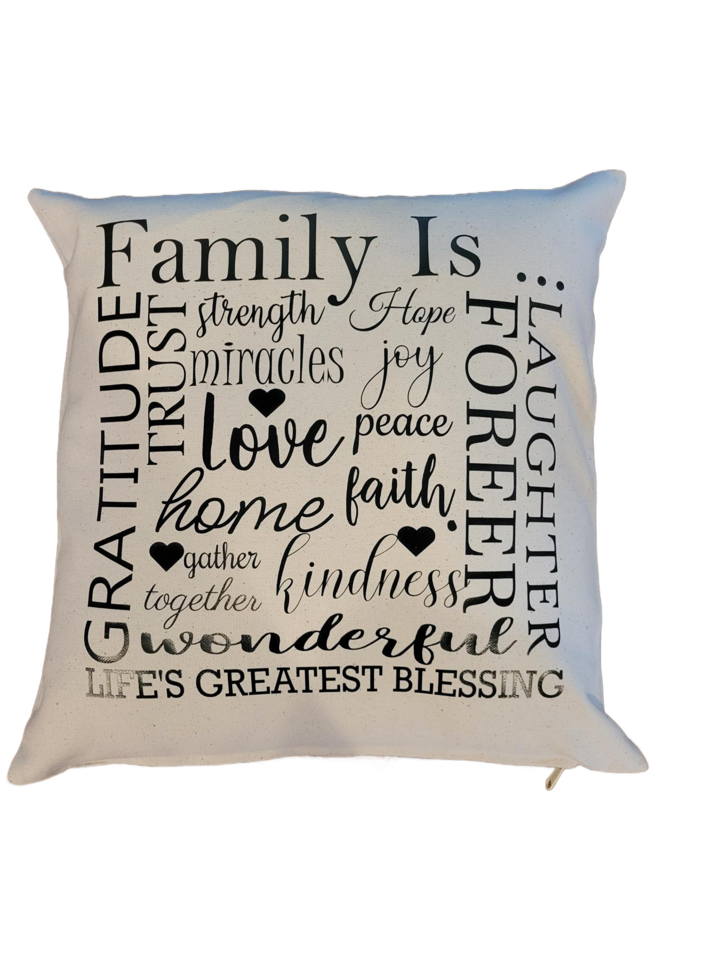 Family Is Pillow - Pillow, Saying