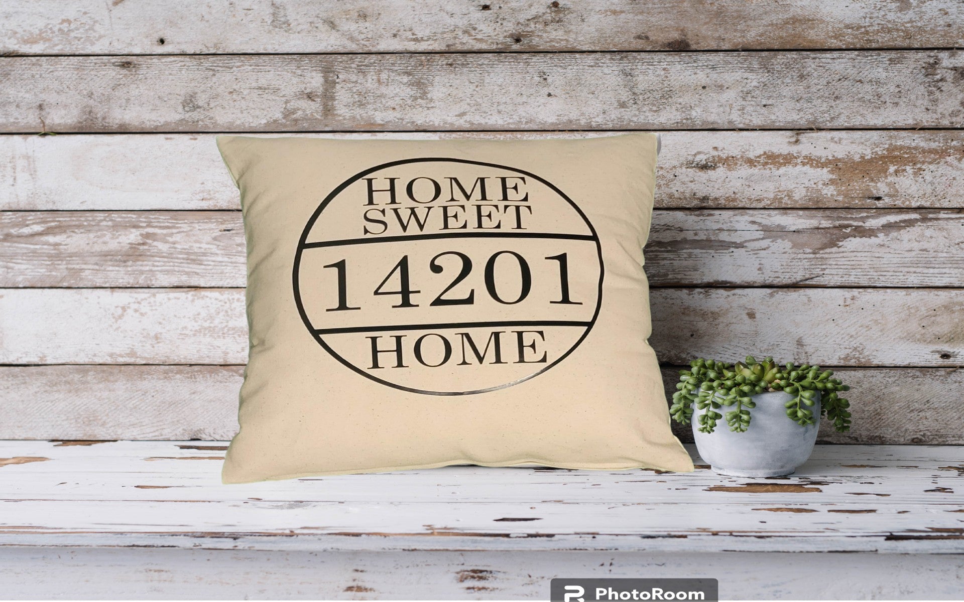 Home Sweet Home Zip Code Pillow - Pillow, Home