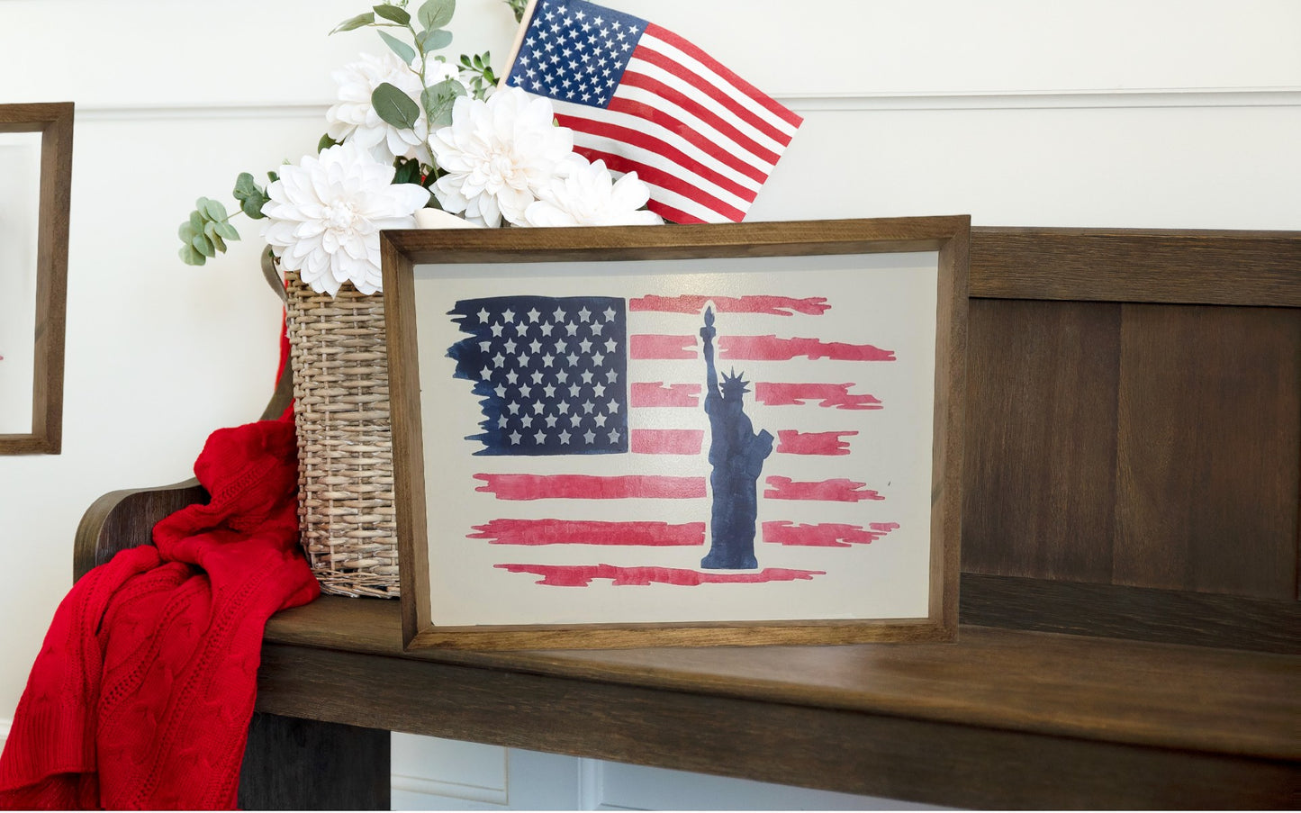 Lady Liberty Flag | Sign - Sign, Flag