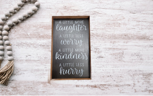 Laughter Kindness Sign | Little - Little, Sign