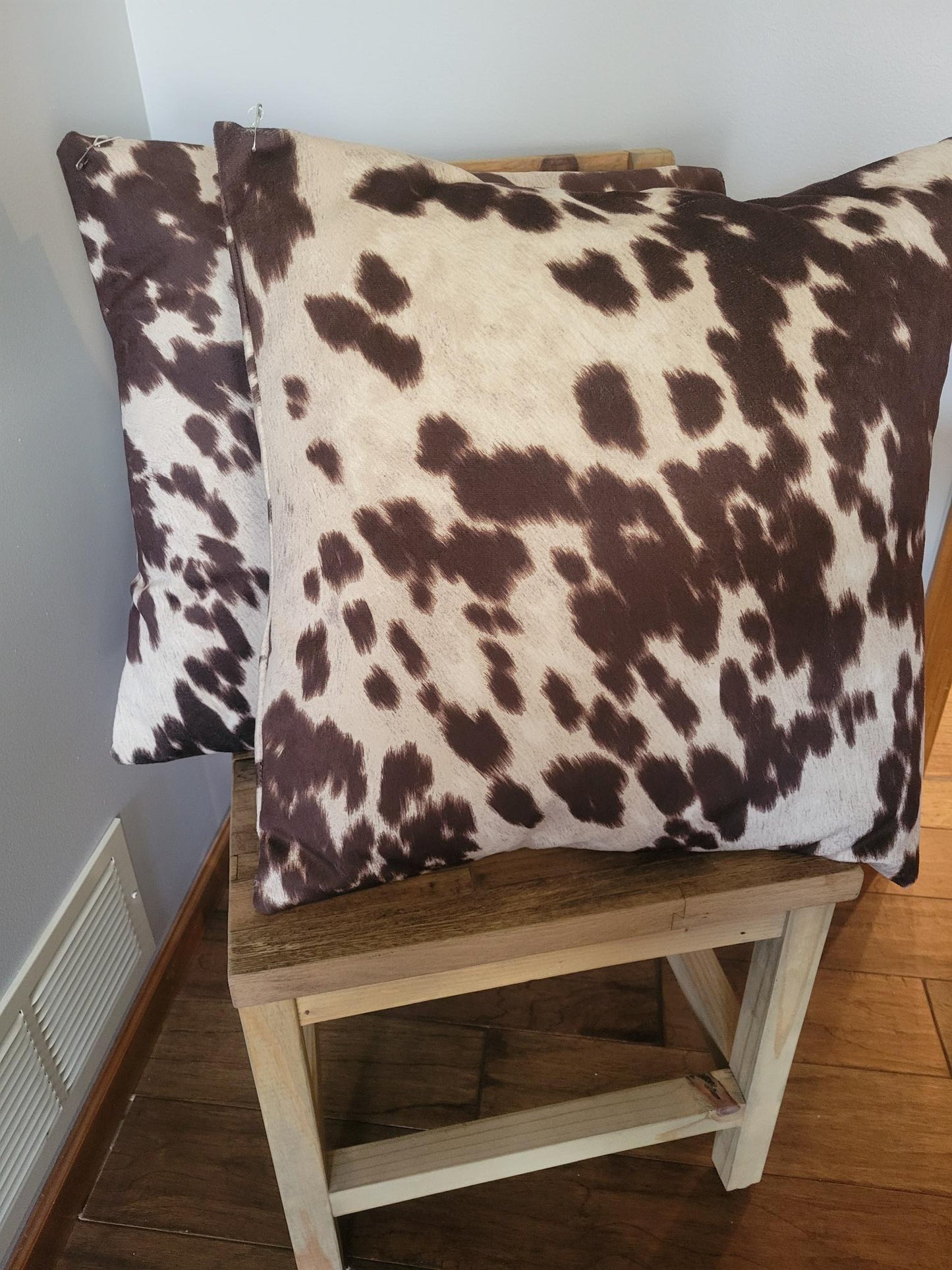 Cow Print Pillows - Pillow, Feel