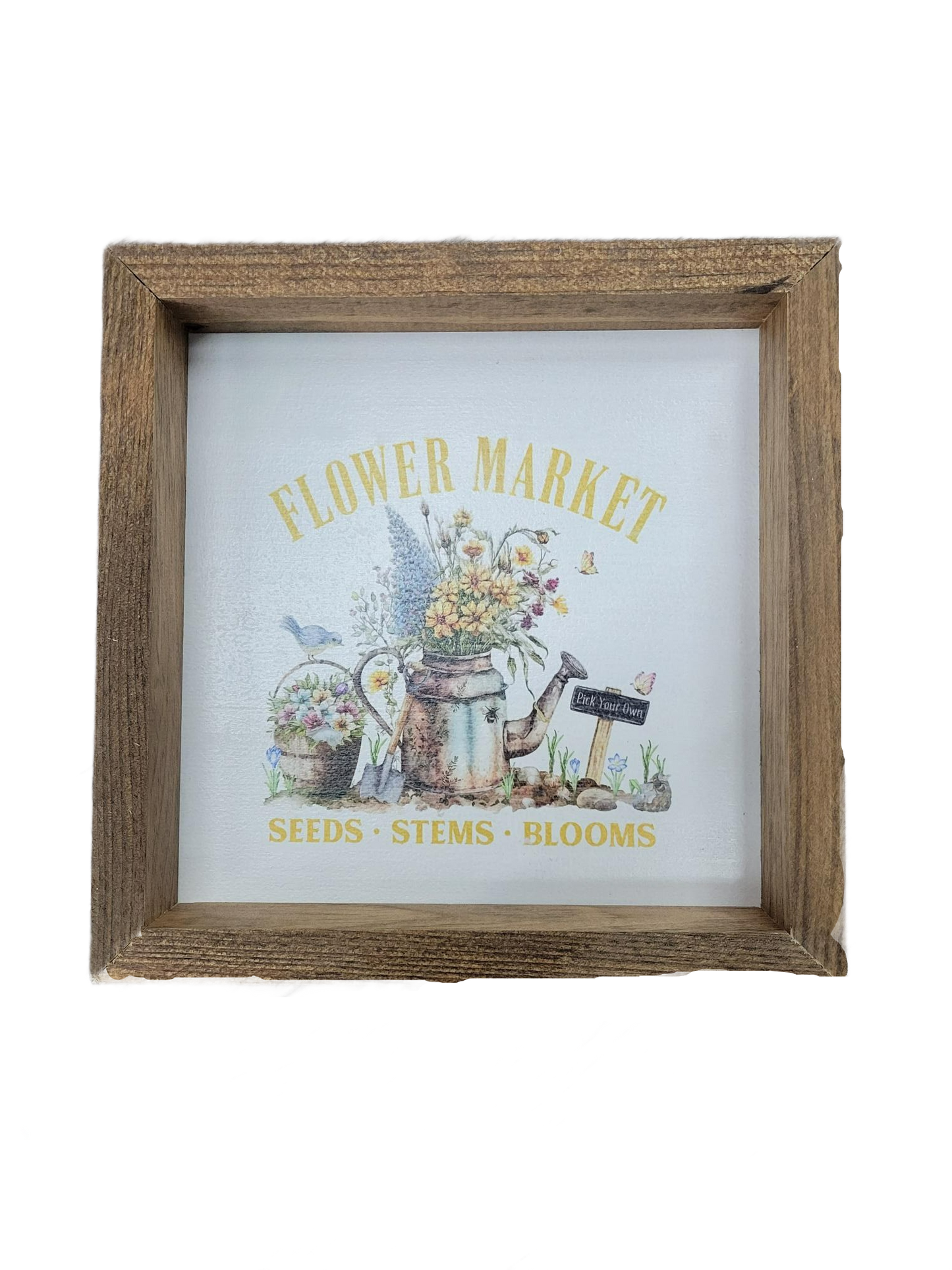 Flower Market Sign - Sign, Flower