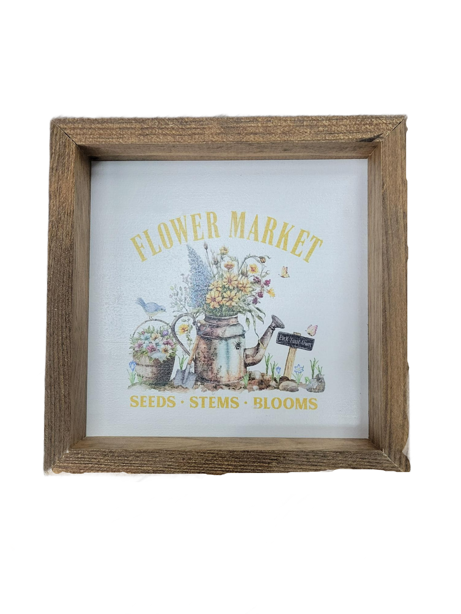 Flower Market Sign - Sign, Flower