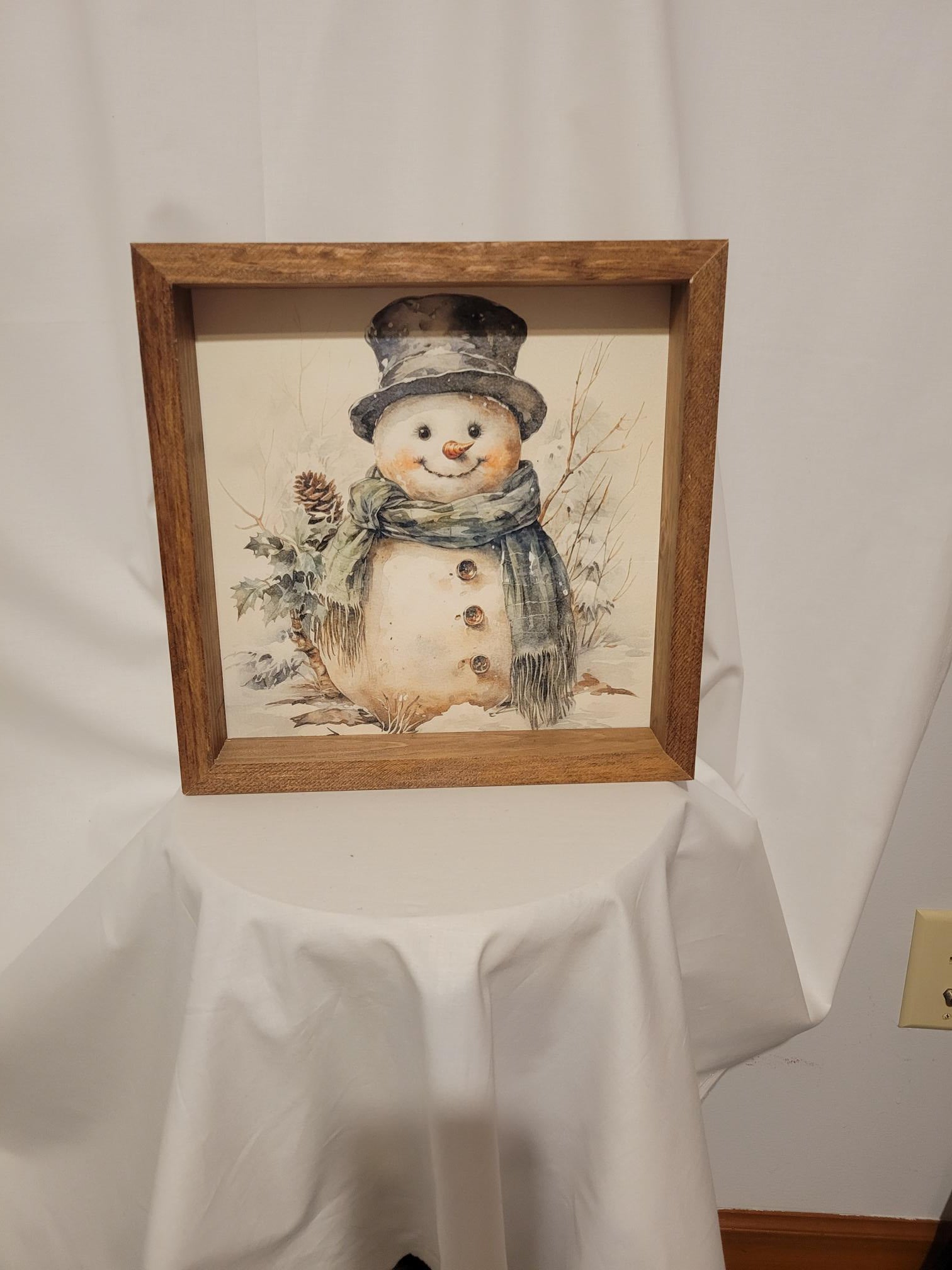 Snowman PIcture 2 | Come - Come, Handmade