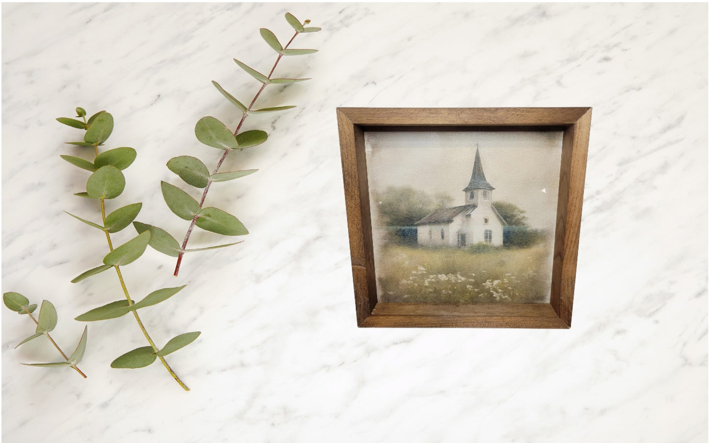 Church Sign | Stain - Stain, Frame
