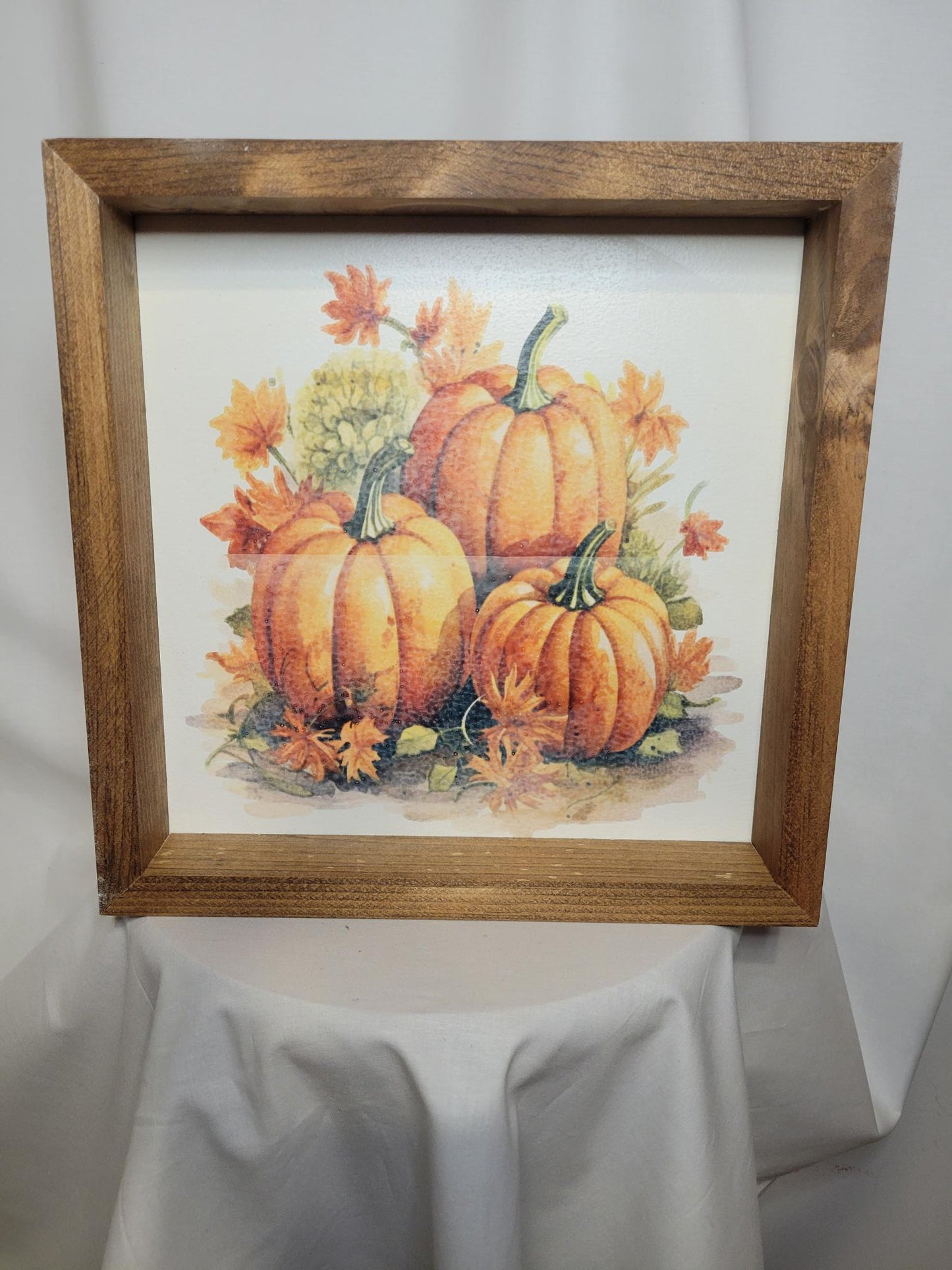 trio of pumpkin Sign | Display - Display, Stain