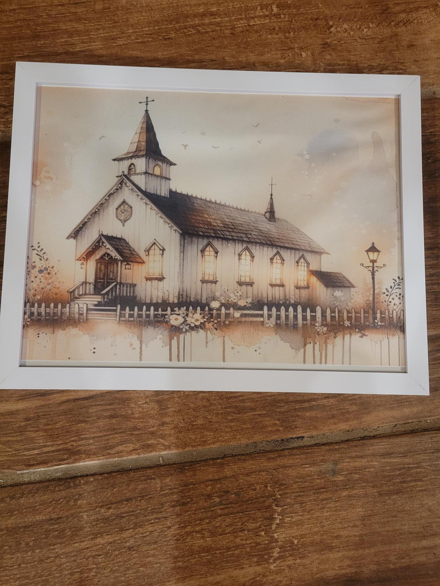 Old Church chapel with Lamppost | Picture - Picture, Chapel
