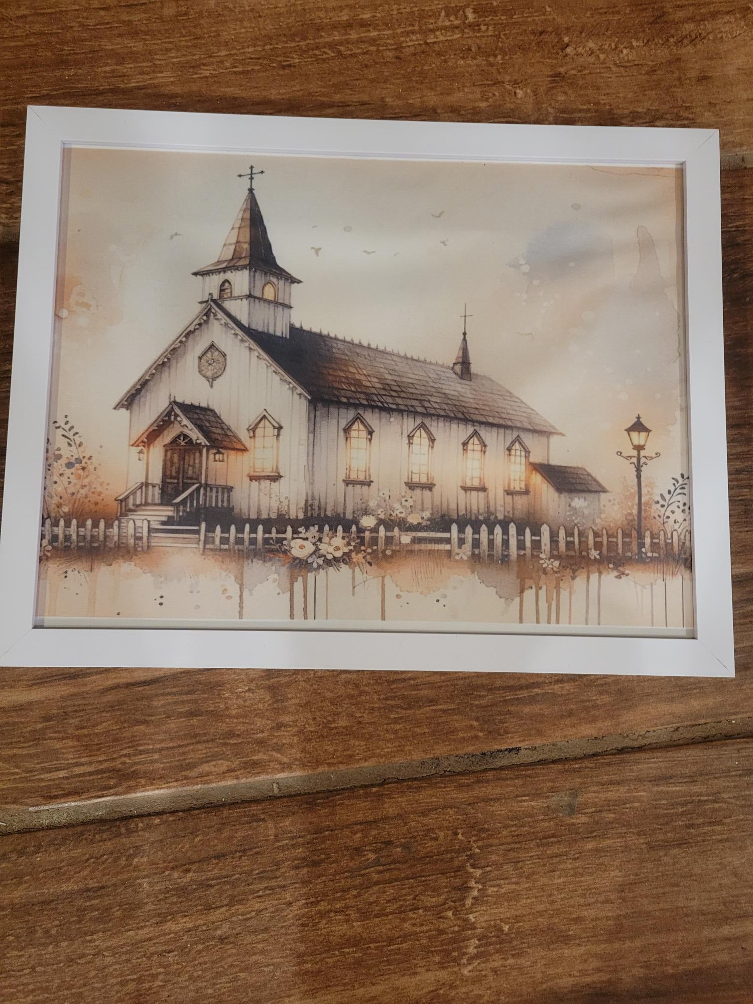Old Church chapel with Lamppost | Picture - Picture, Chapel
