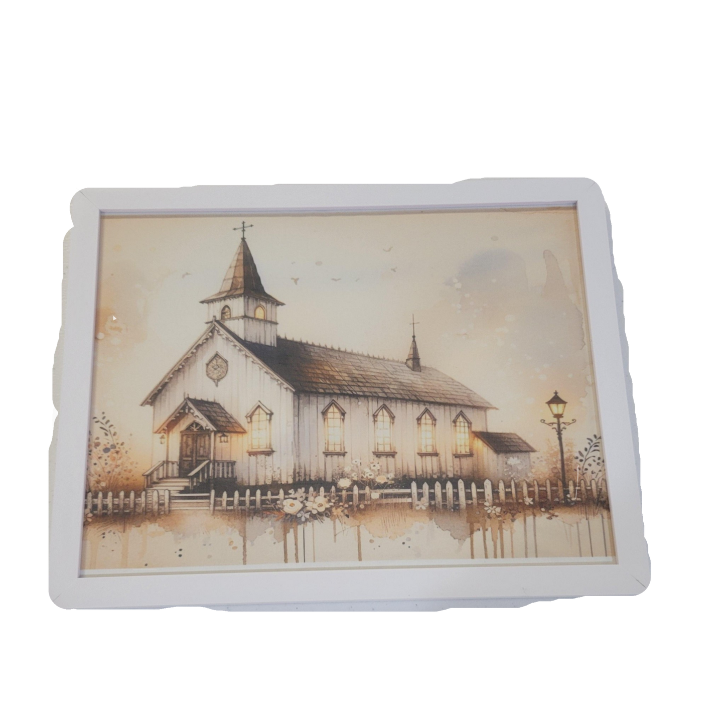 Old Church chapel with Lamppost | Picture - Picture, Chapel