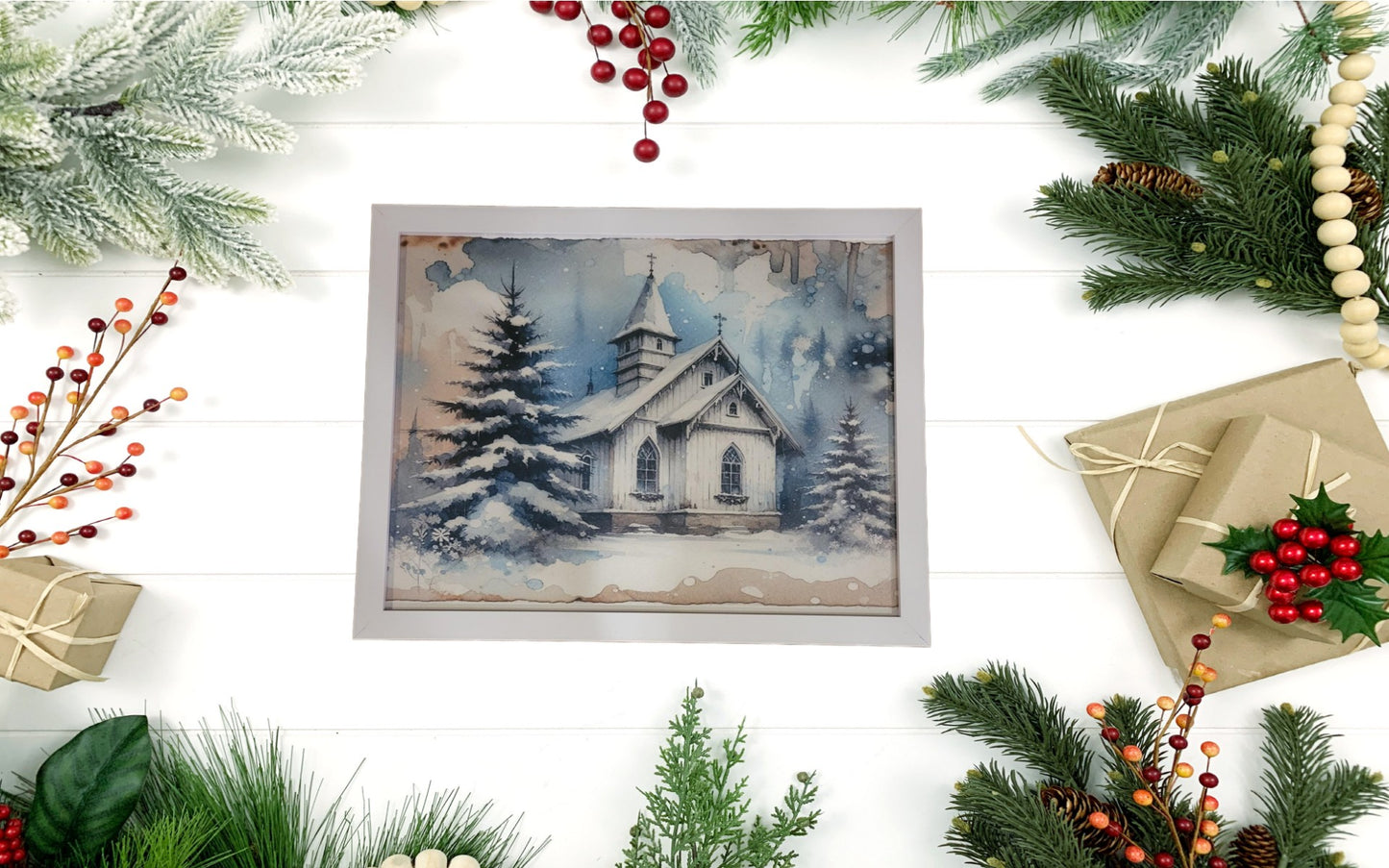 Winter Chapel | Frame - Frame, Handmade