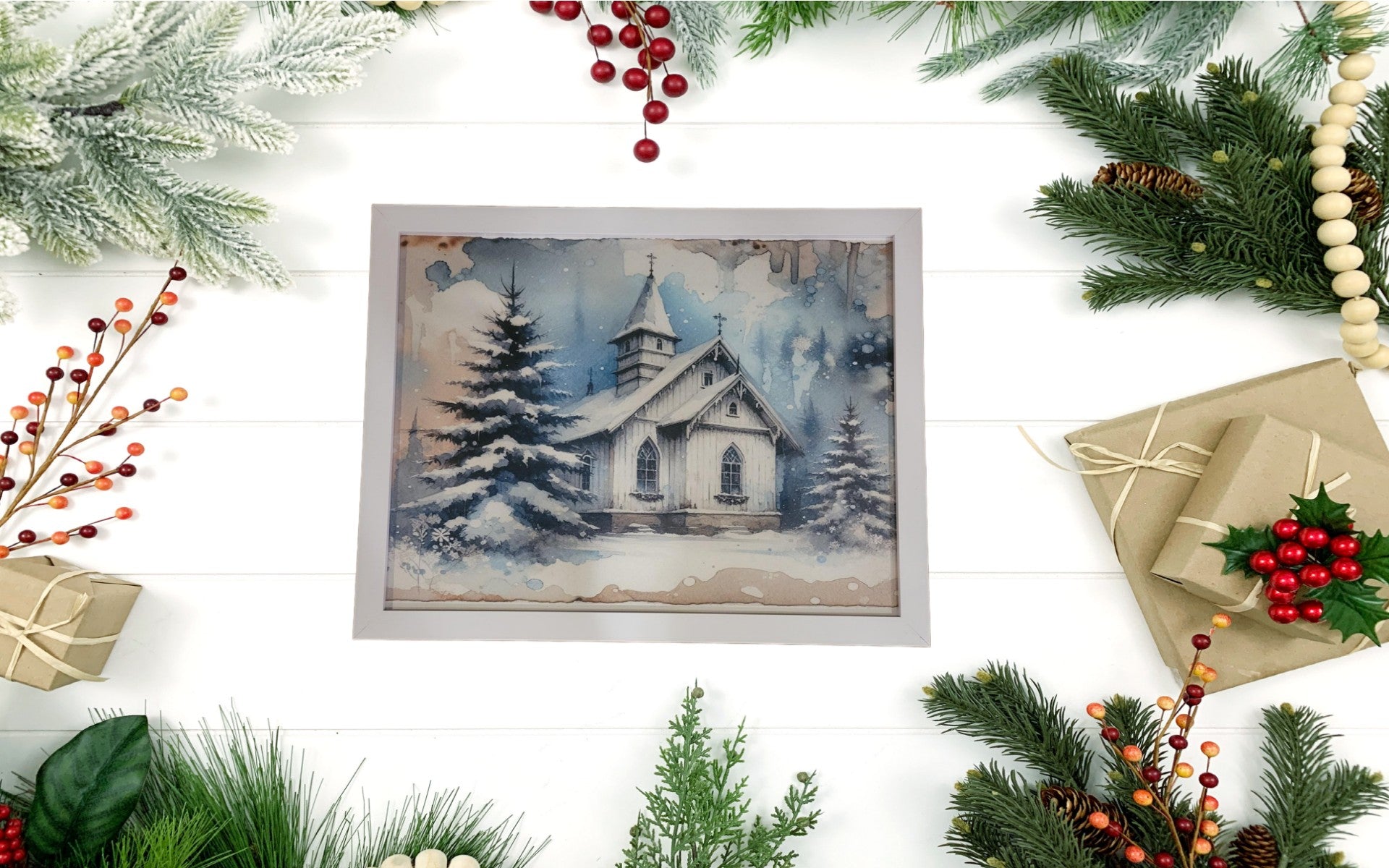 Winter Chapel | Frame - Frame, Handmade