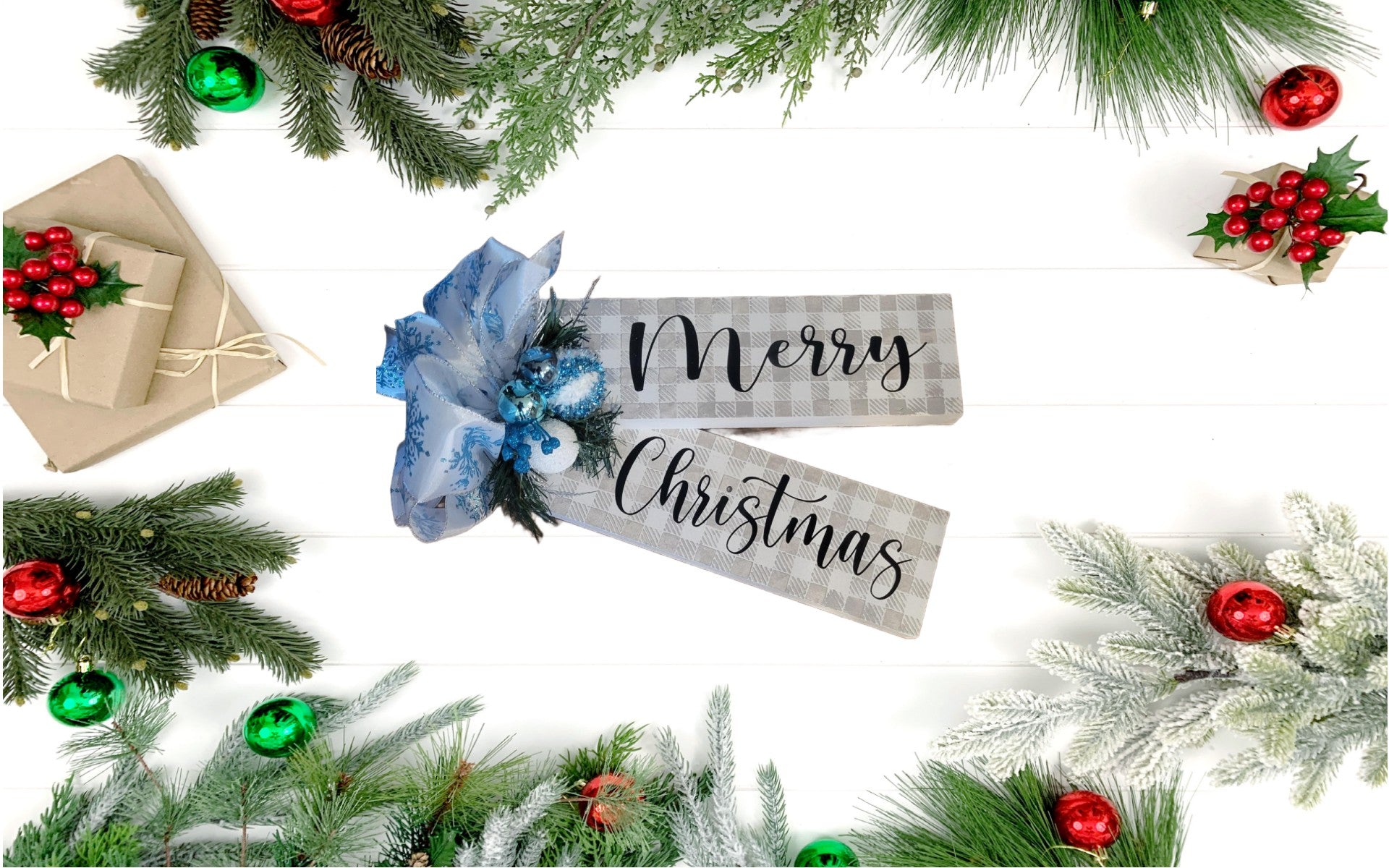 Merry Christmas X sign | Handmade - Handmade, Sign