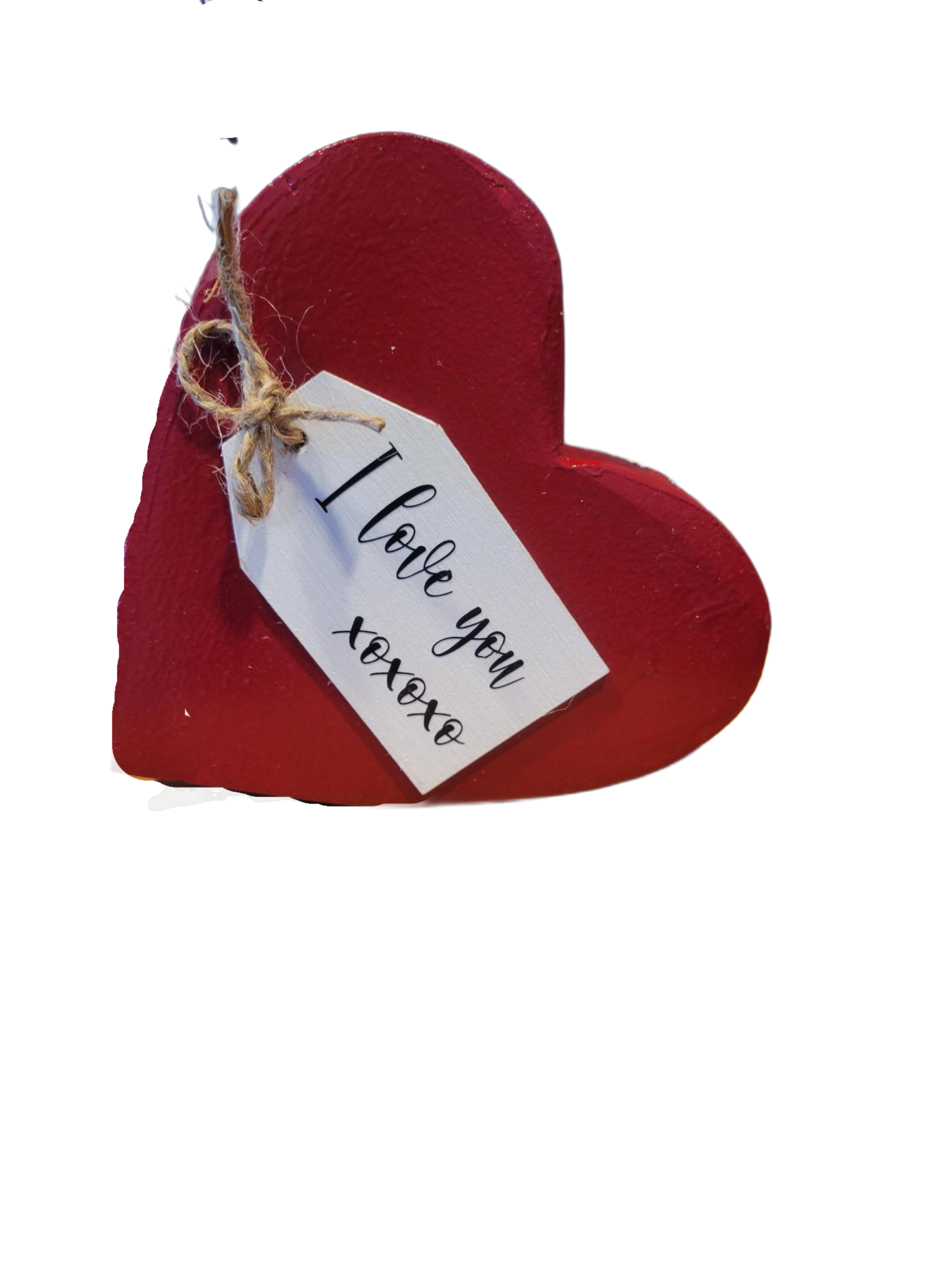 Love you xoxo heart | Wood - Wood, Handmade