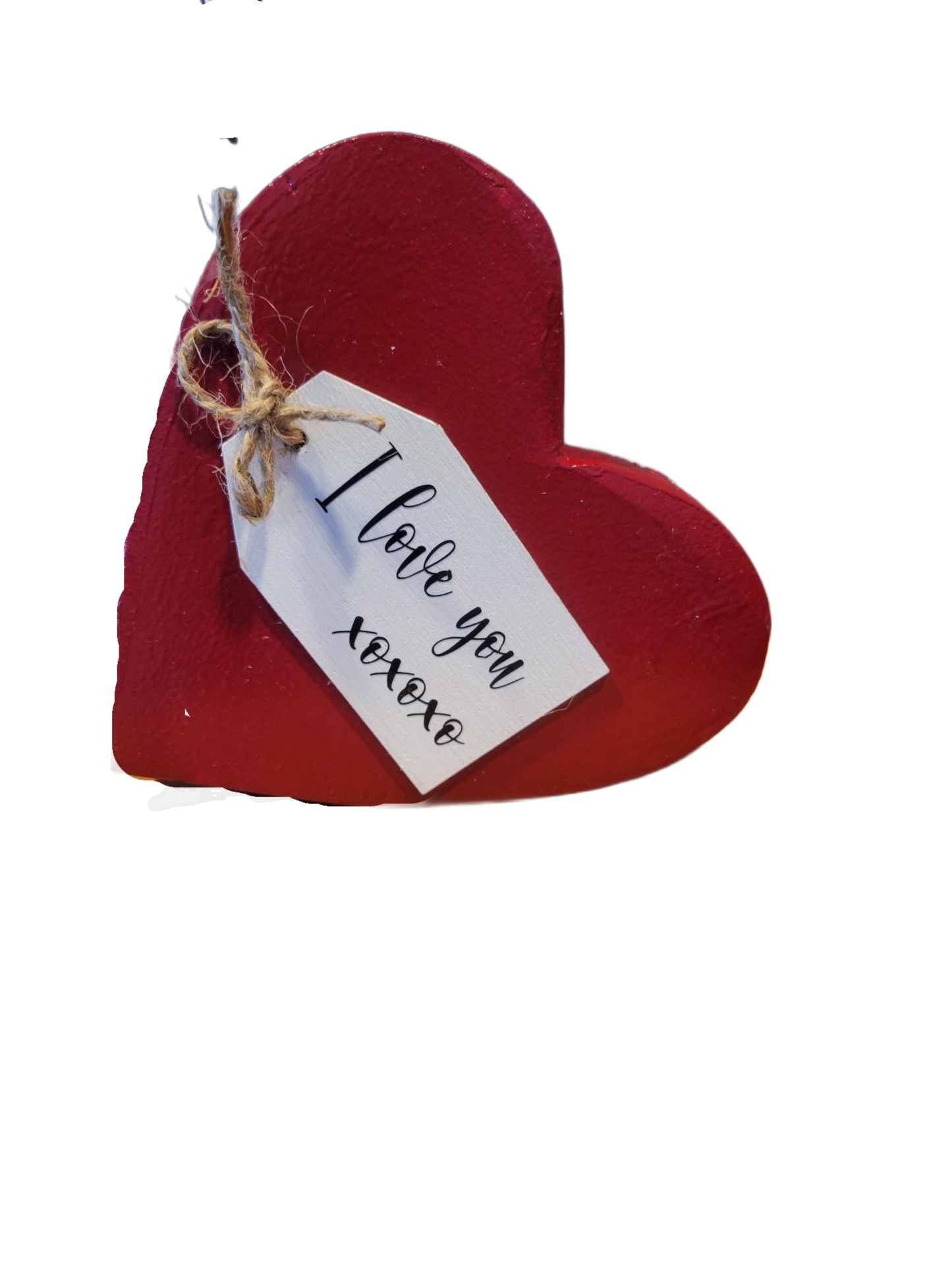 Love you xoxo heart | Wood - Wood, Handmade