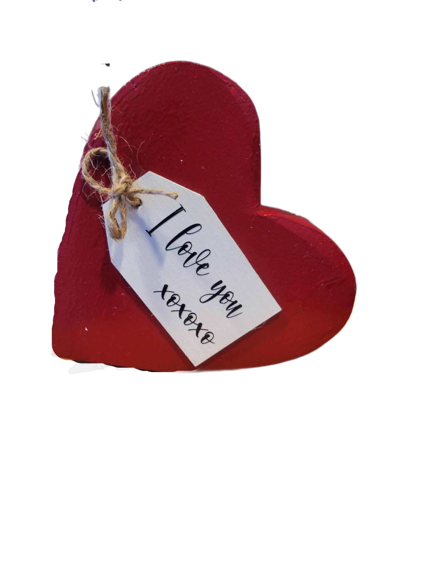 Love you xoxo heart | Wood - Wood, Handmade